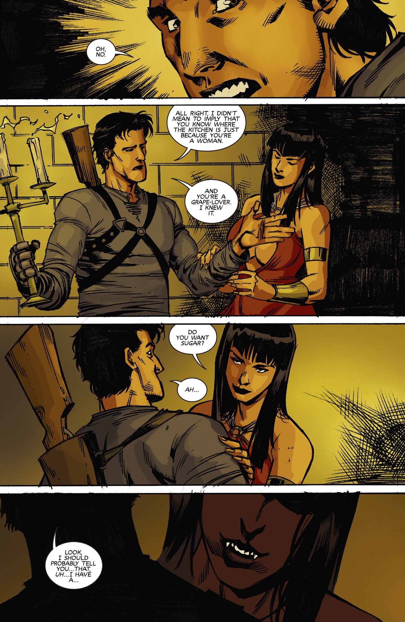 Read online Vampirella/Army of Darkness comic -  Issue #1 - 20