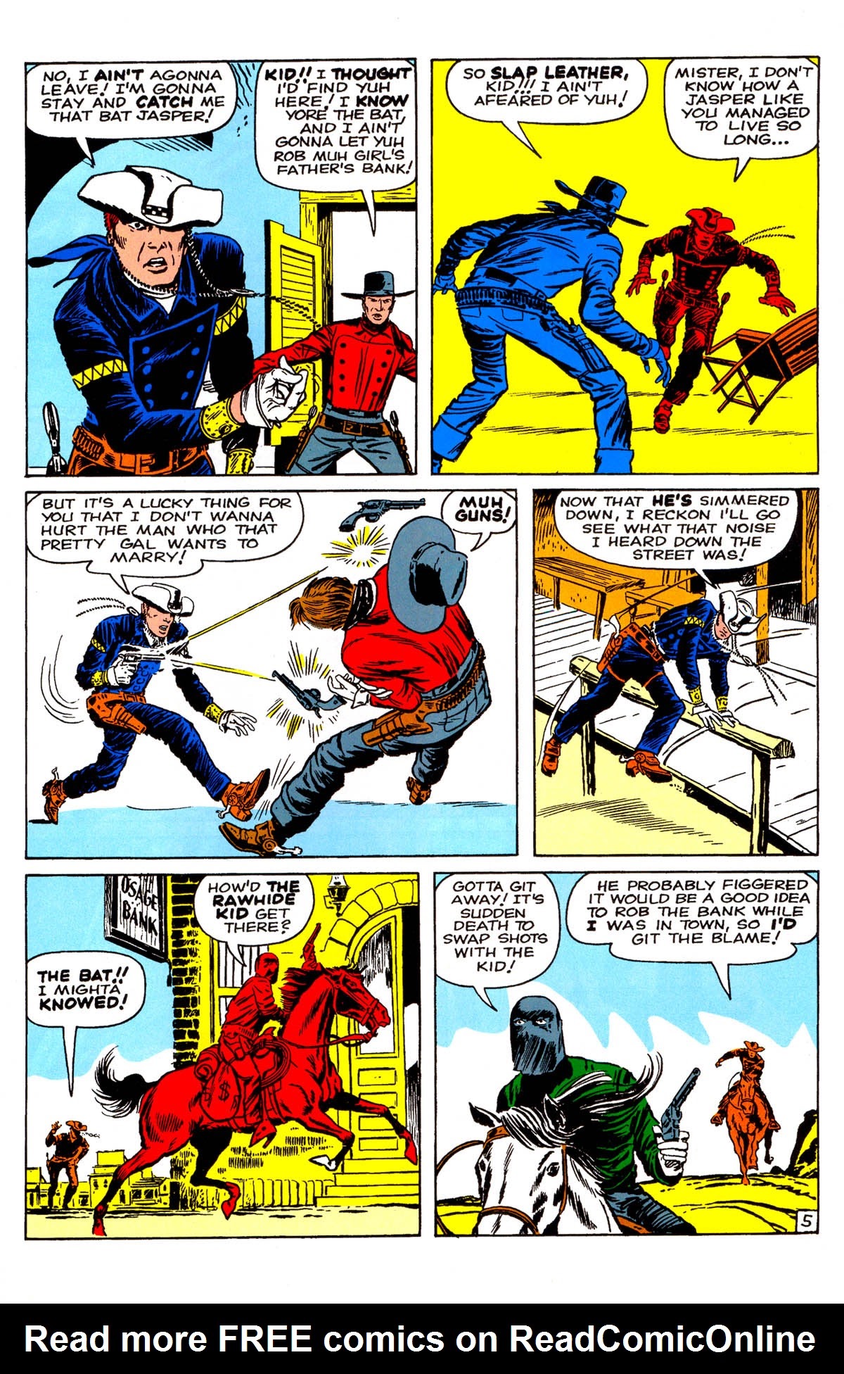 Read online Marvel Western: Strange Westerns Starring the Black Rider comic -  Issue # Full - 43