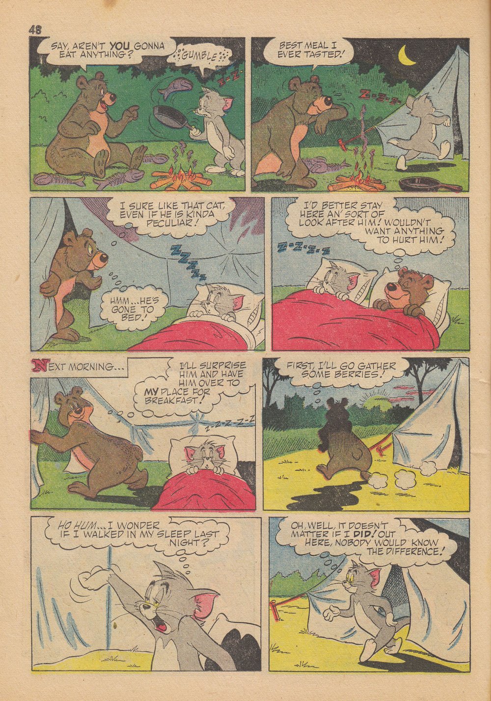 Read online Tom and Jerry's Summer Fun comic -  Issue #1 - 50