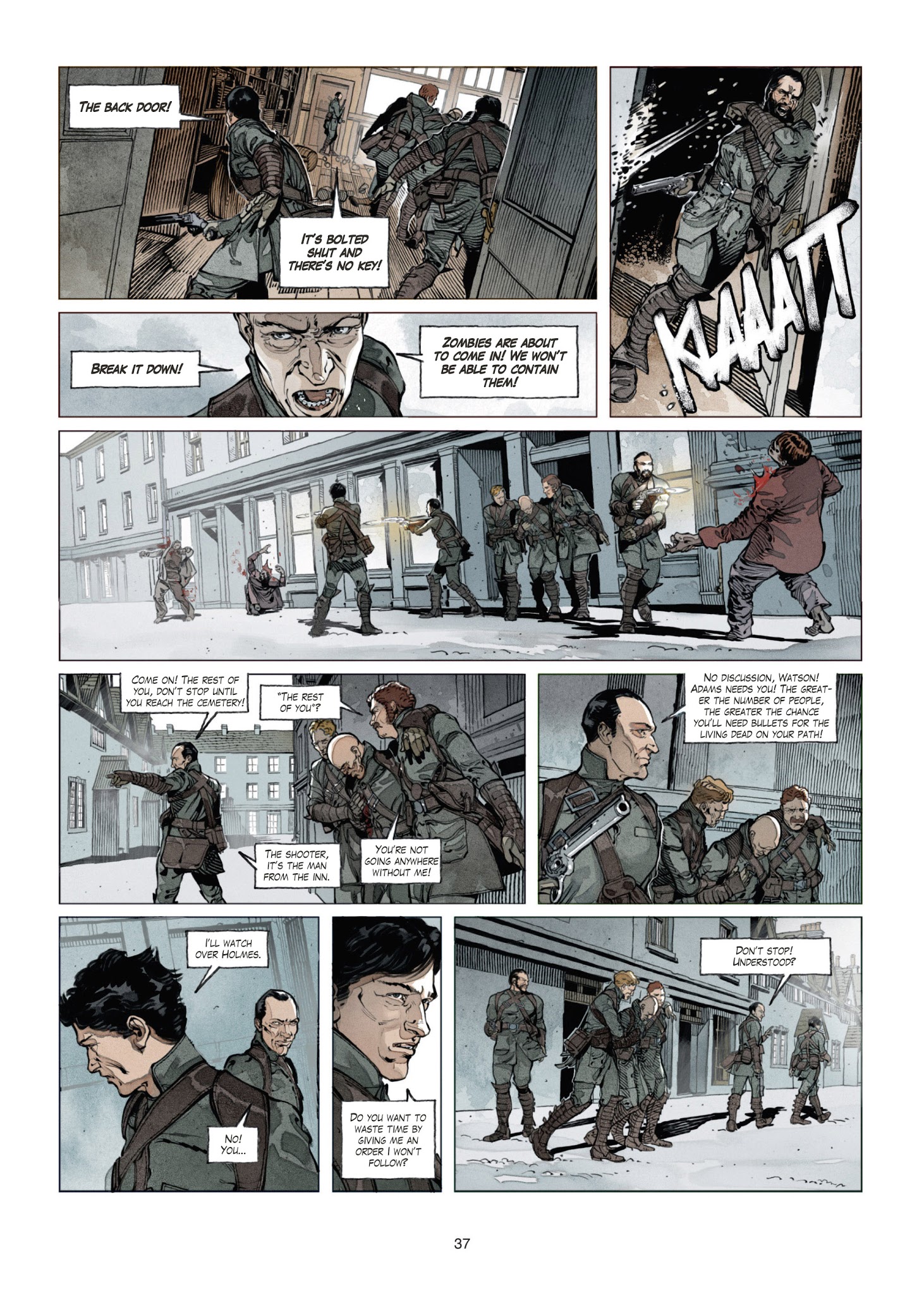 Read online Sherlock Holmes Society comic -  Issue #1 - 36