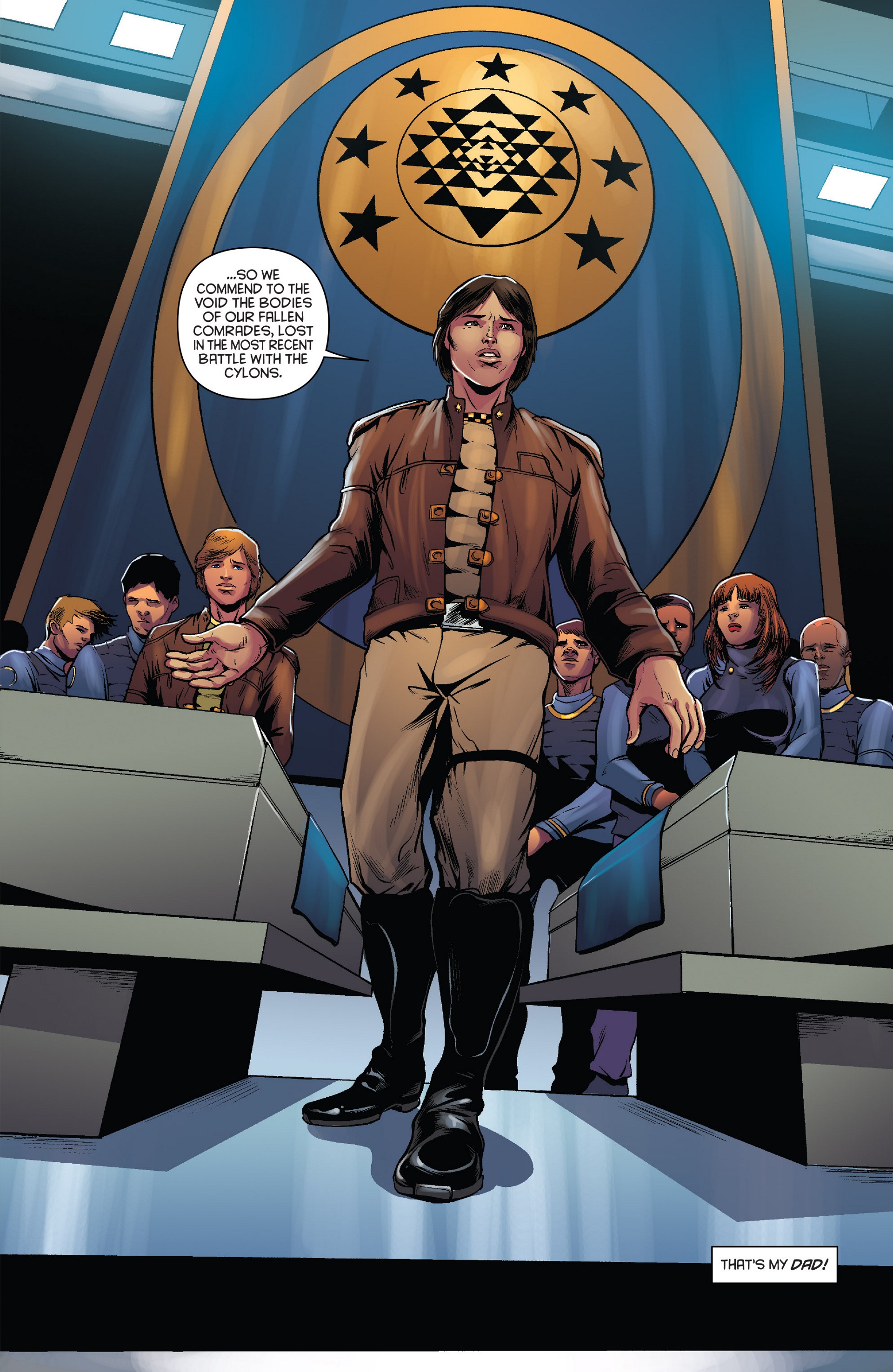 Read online Classic Battlestar Galactica (2013) comic -  Issue #12 - 17