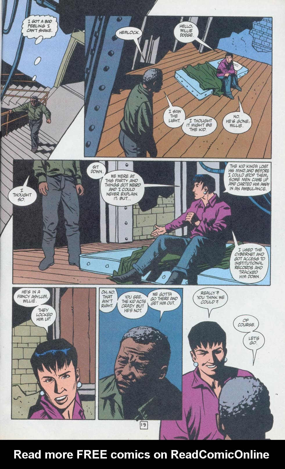Read online Kid Eternity (1993) comic -  Issue #8 - 19