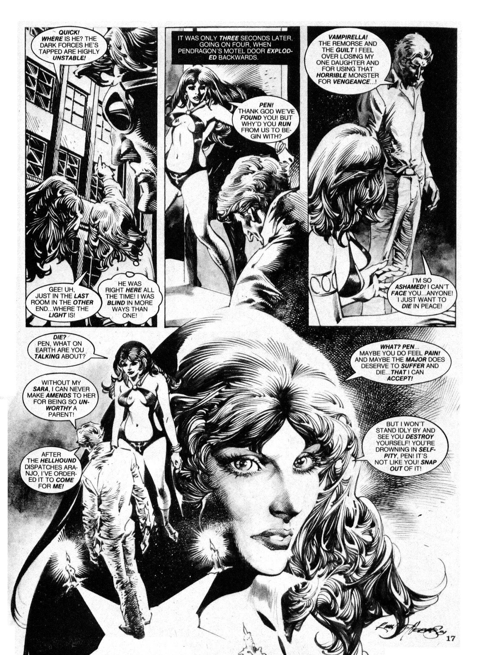 Read online Vampirella (1969) comic -  Issue #96 - 17