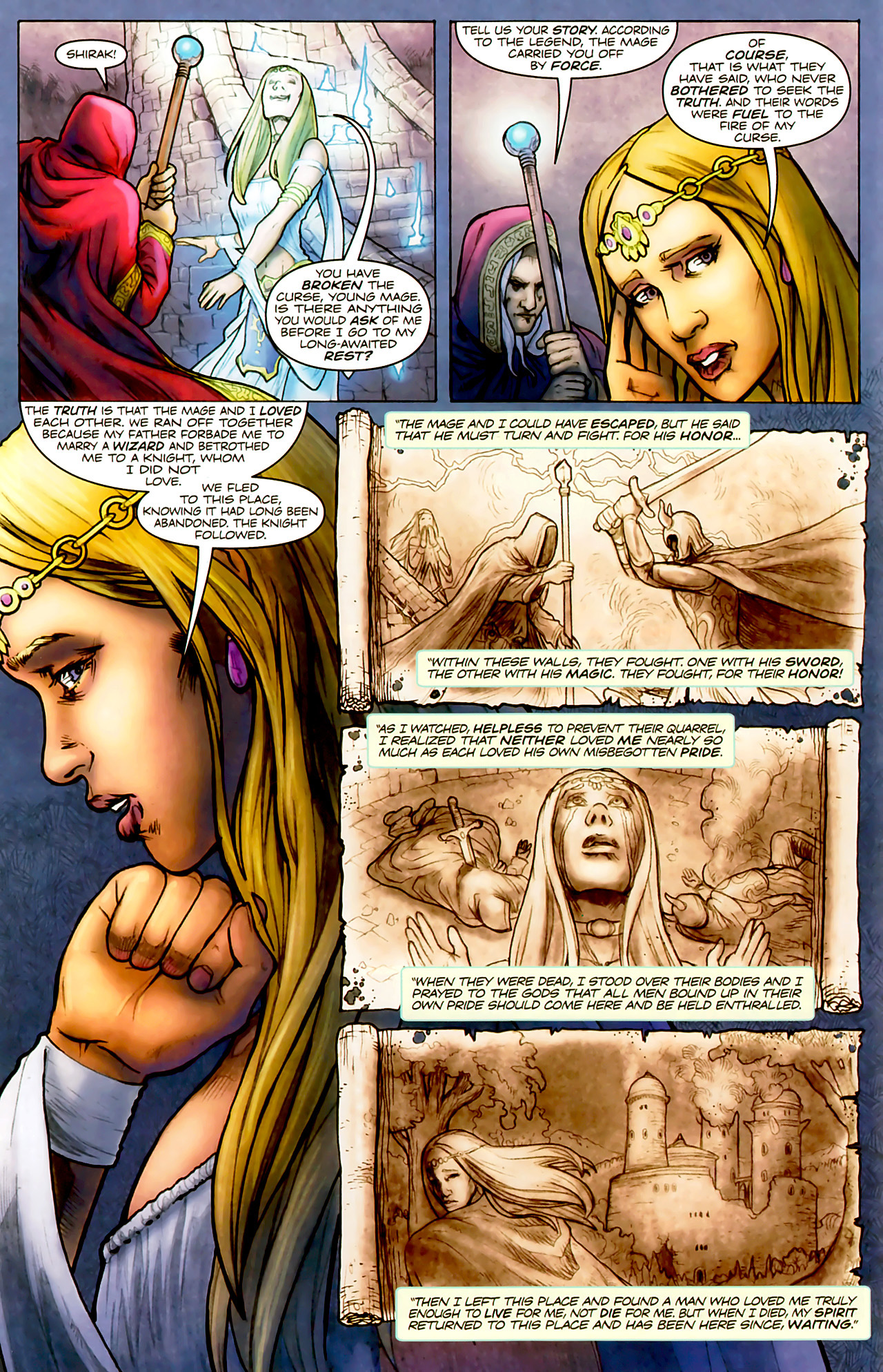 Read online The Worlds of Dungeons & Dragons comic -  Issue #6 - 20