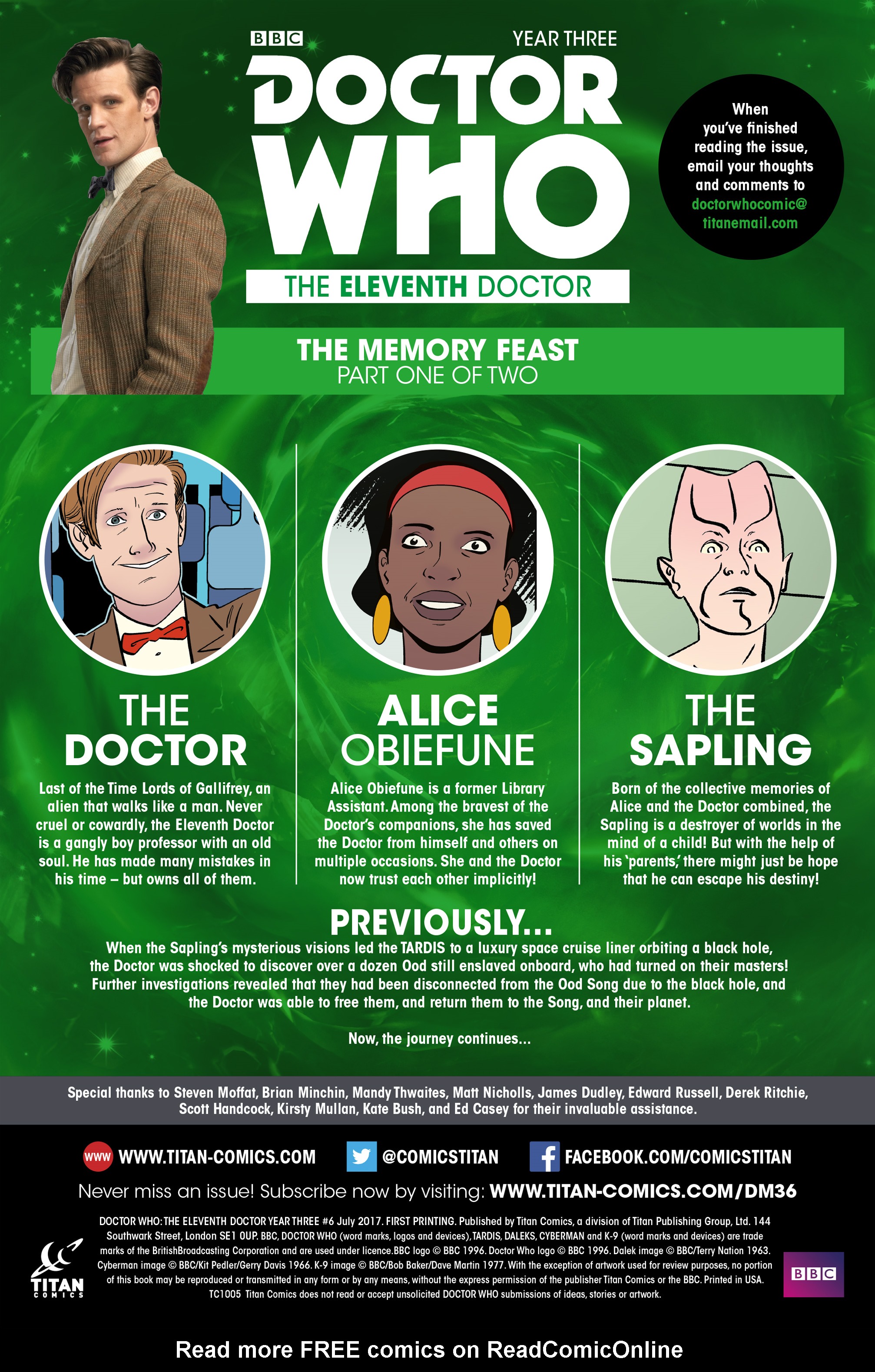 Read online Doctor Who: The Eleventh Doctor Year Three comic -  Issue #6 - 5