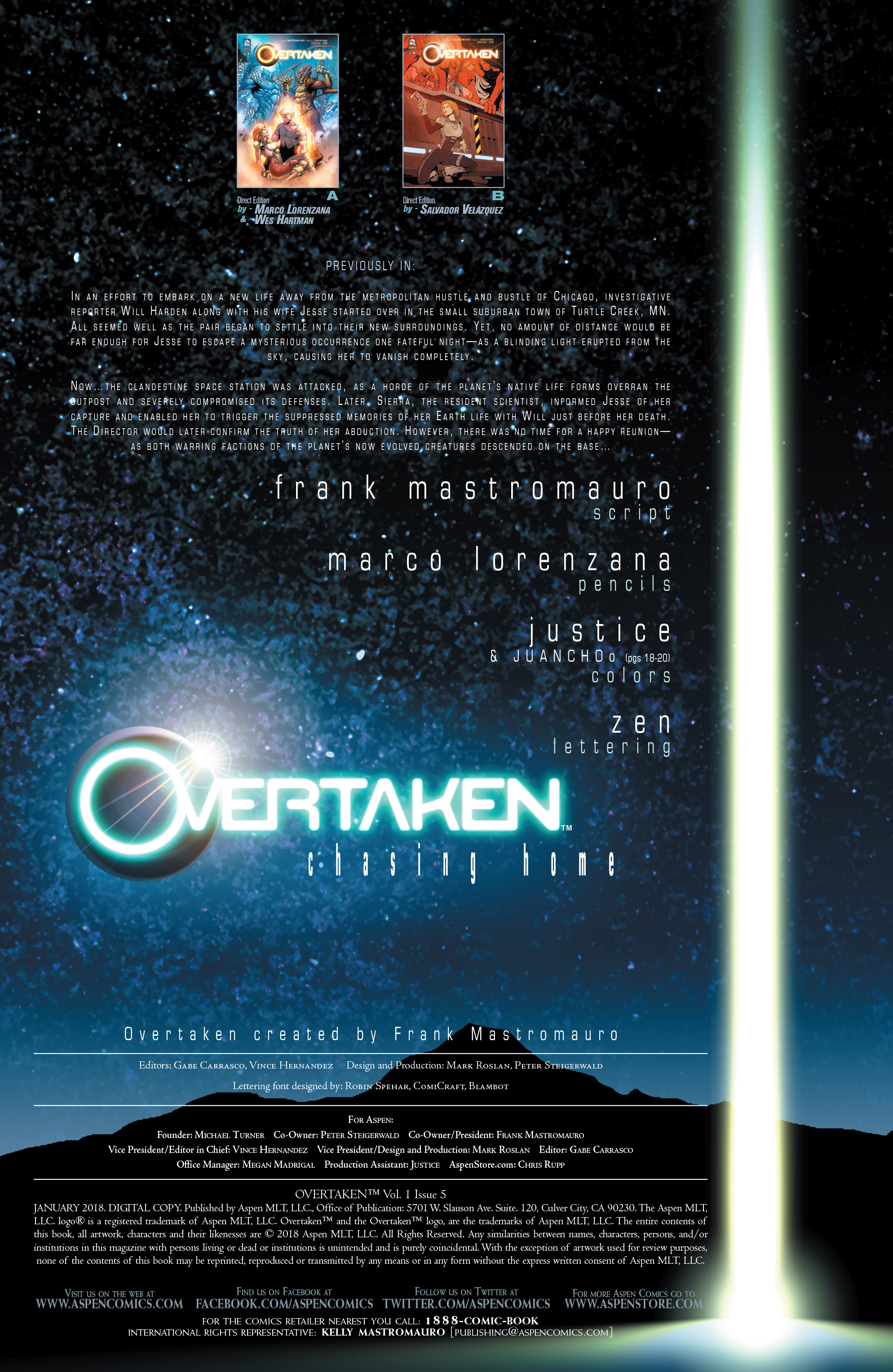 Read online Overtaken comic -  Issue #5 - 3