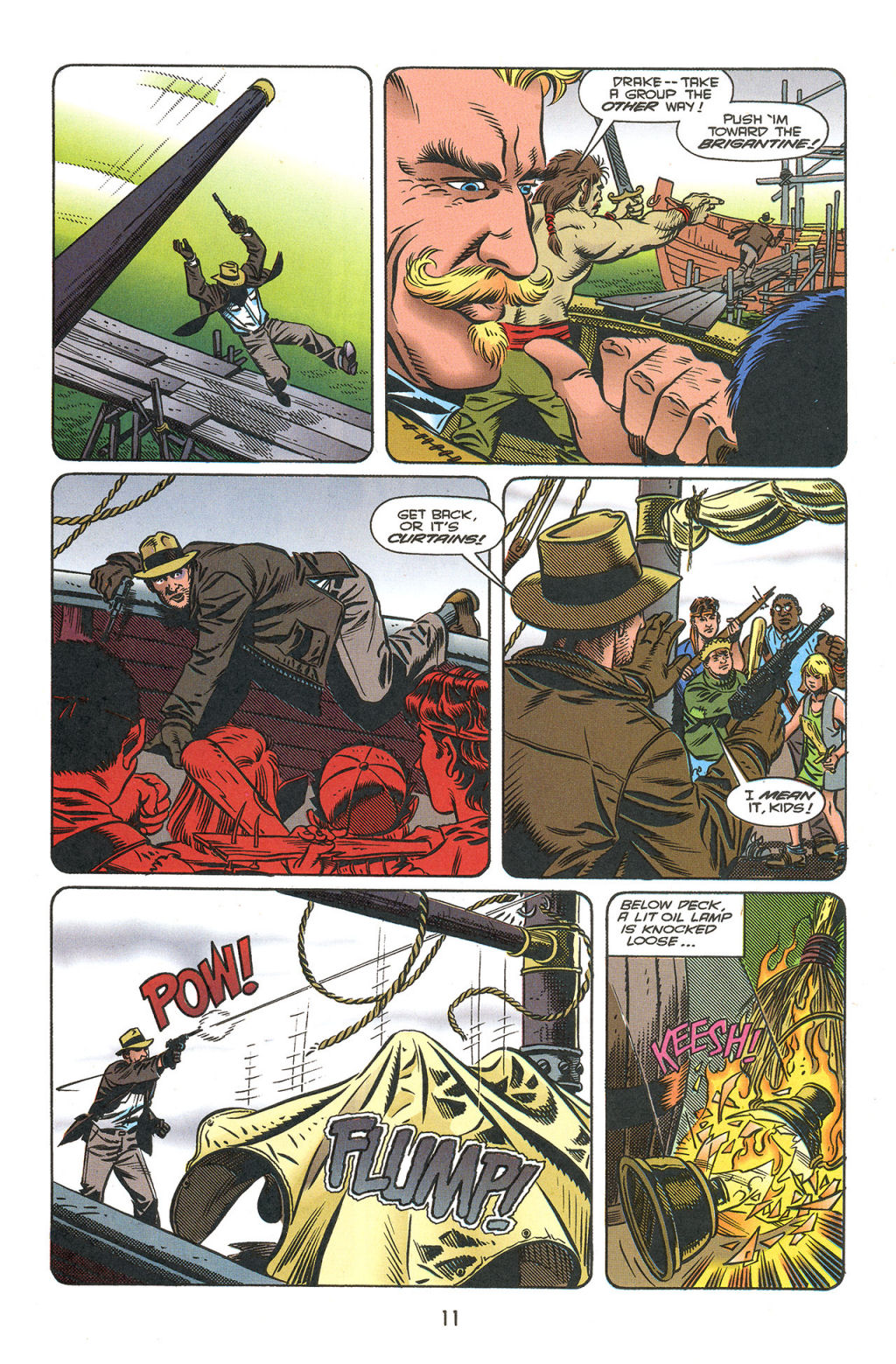 Read online Indiana Jones and the Sargasso Pirates comic -  Issue #3 - 13