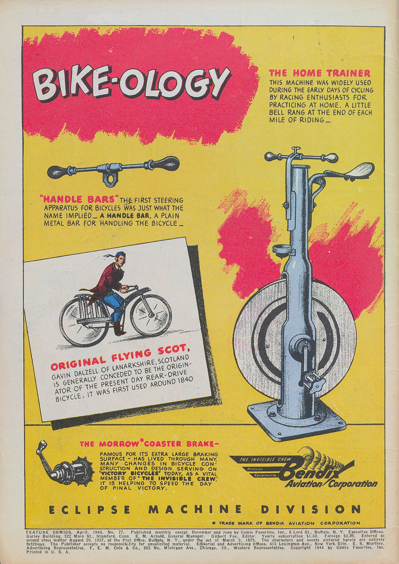 Read online Feature Comics comic -  Issue #77 - 2