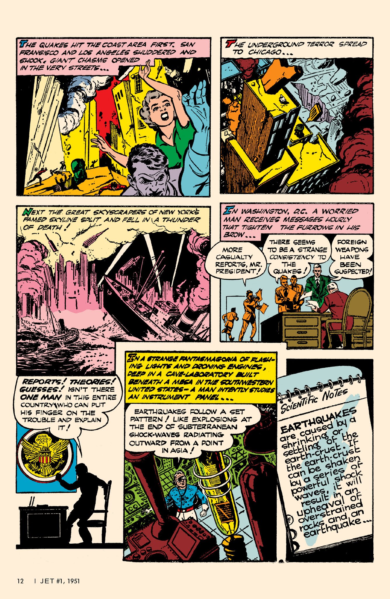 Read online Bob Powell's Complete Jet Powers comic -  Issue # TPB (Part 1) - 16