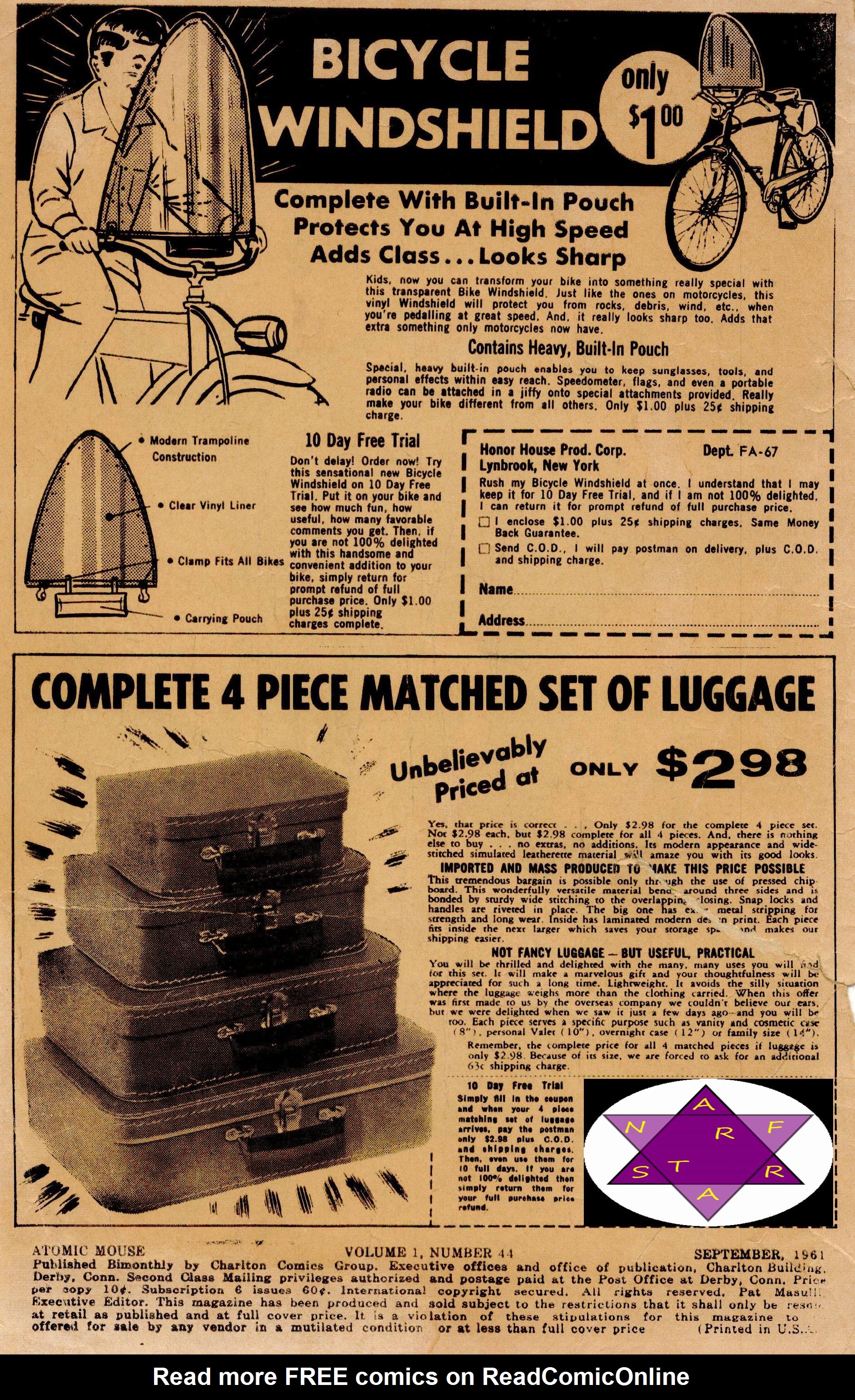 Read online Atomic Mouse comic -  Issue #44 - 2