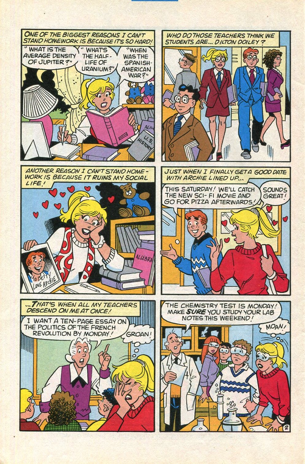 Read online Betty comic -  Issue #82 - 30
