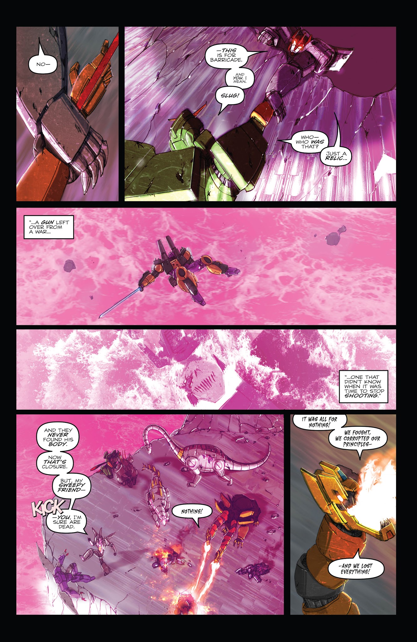 Read online The Transformers: Redemption of the Dinobots comic -  Issue # TPB - 92