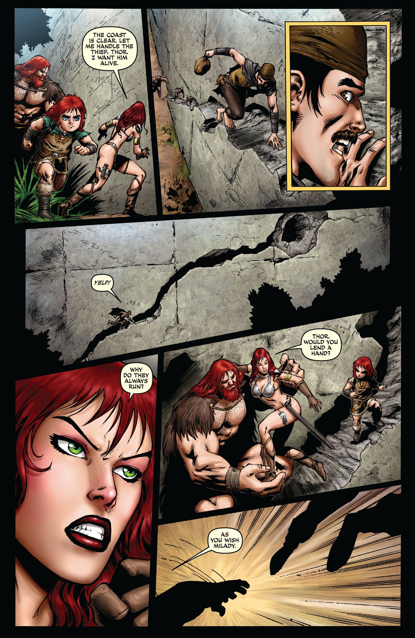 Read online Red Sonja: Wrath of the Gods comic -  Issue #3 - 11