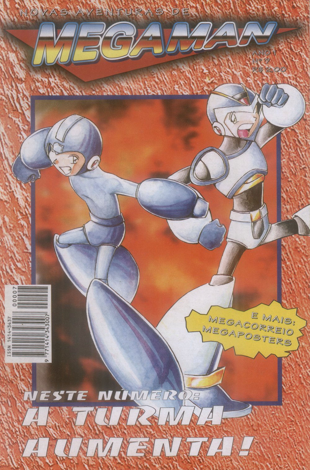 Read online Novas Aventuras de Megaman comic -  Issue #7 - 1