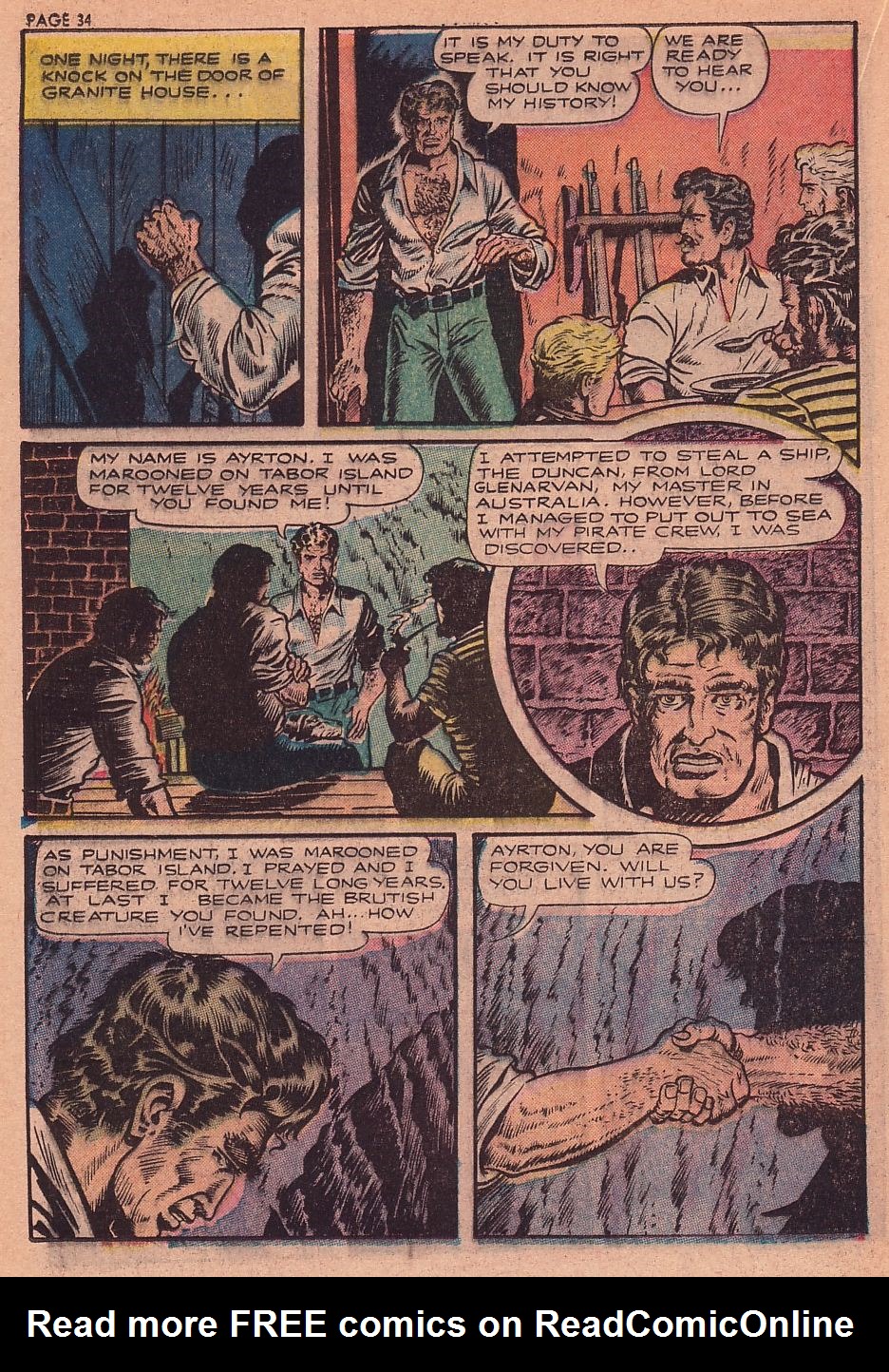 Read online Classics Illustrated comic -  Issue #34 - 32
