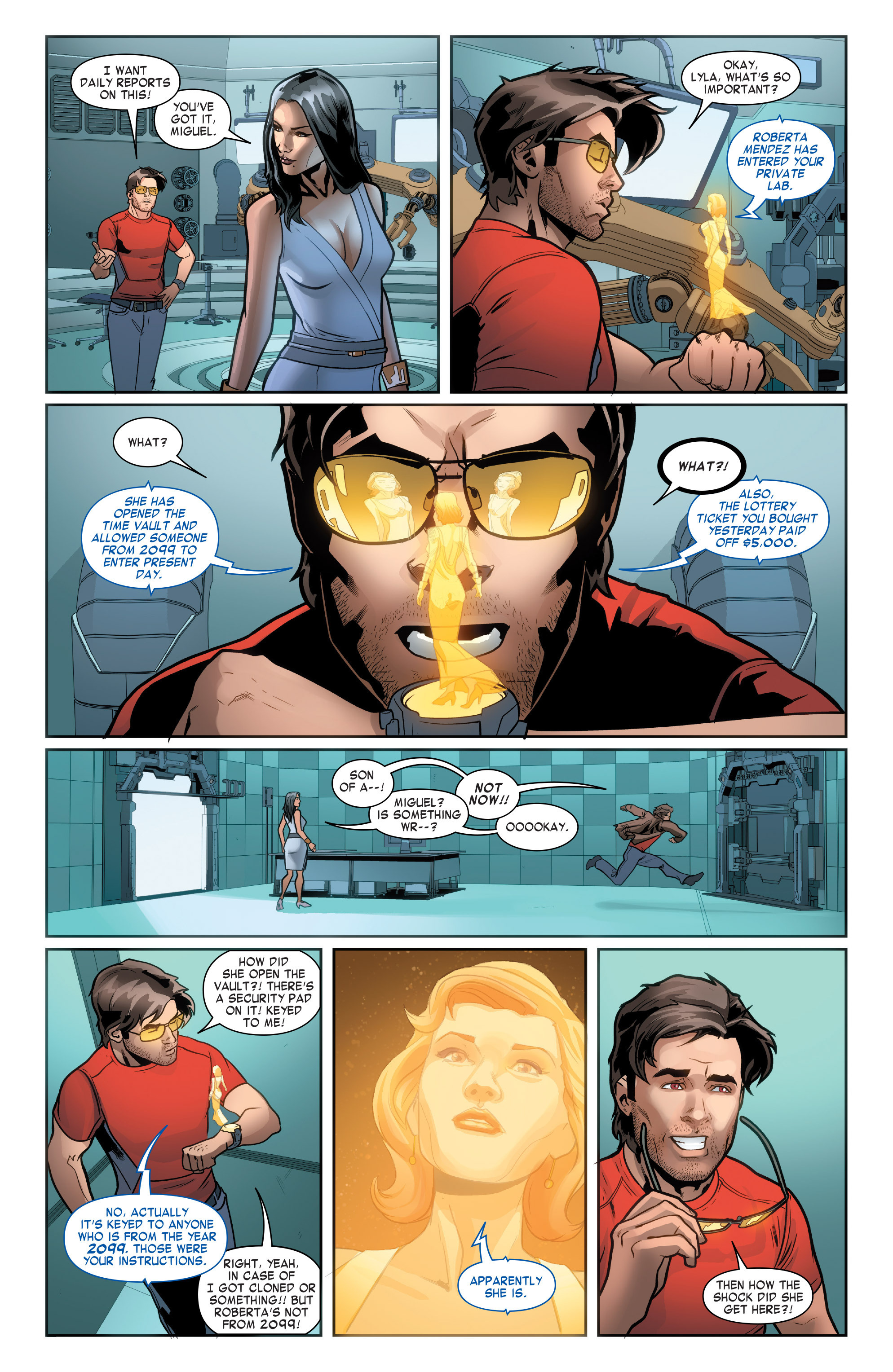 Read online Spider-Man 2099 (2015) comic -  Issue #4 - 15