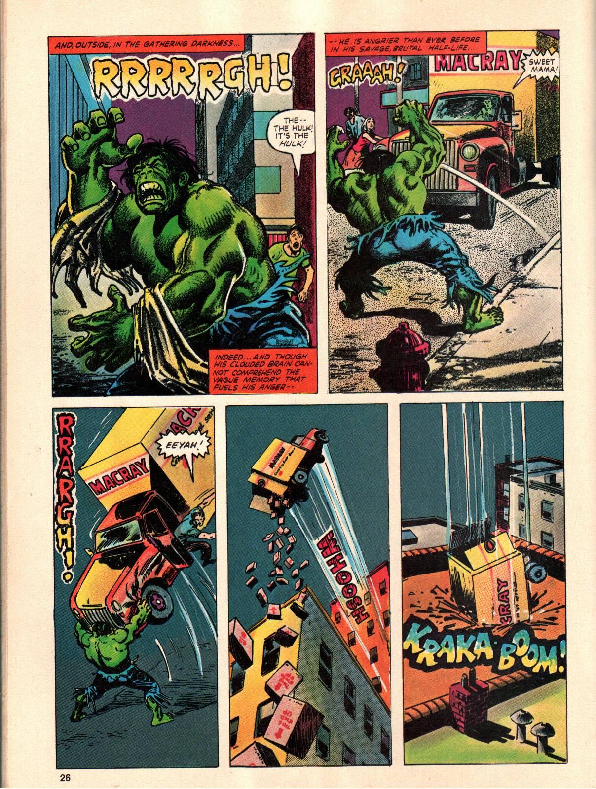 Read online Hulk (1978) comic -  Issue #23 - 26