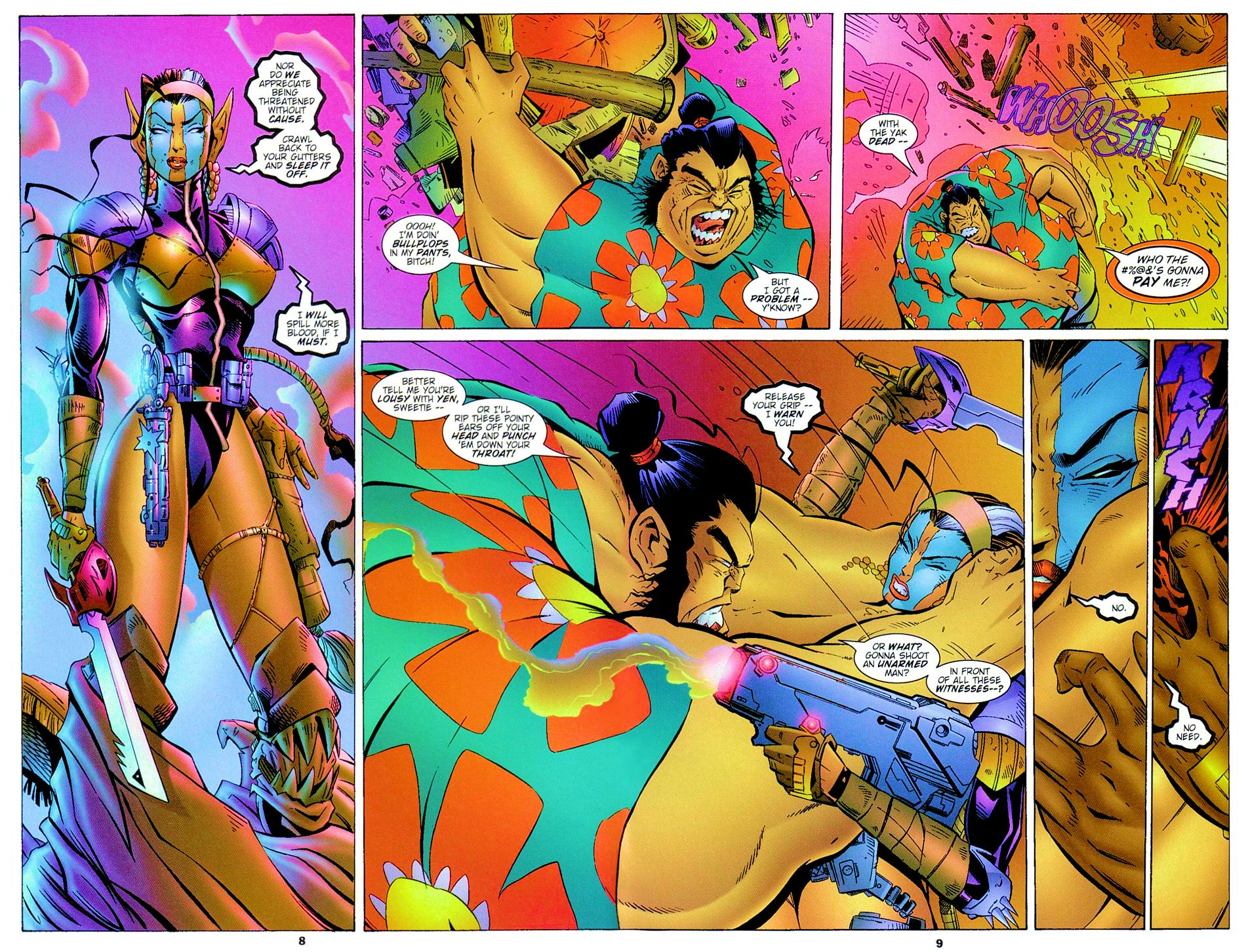 Read online Cybernary comic -  Issue #2 - 7