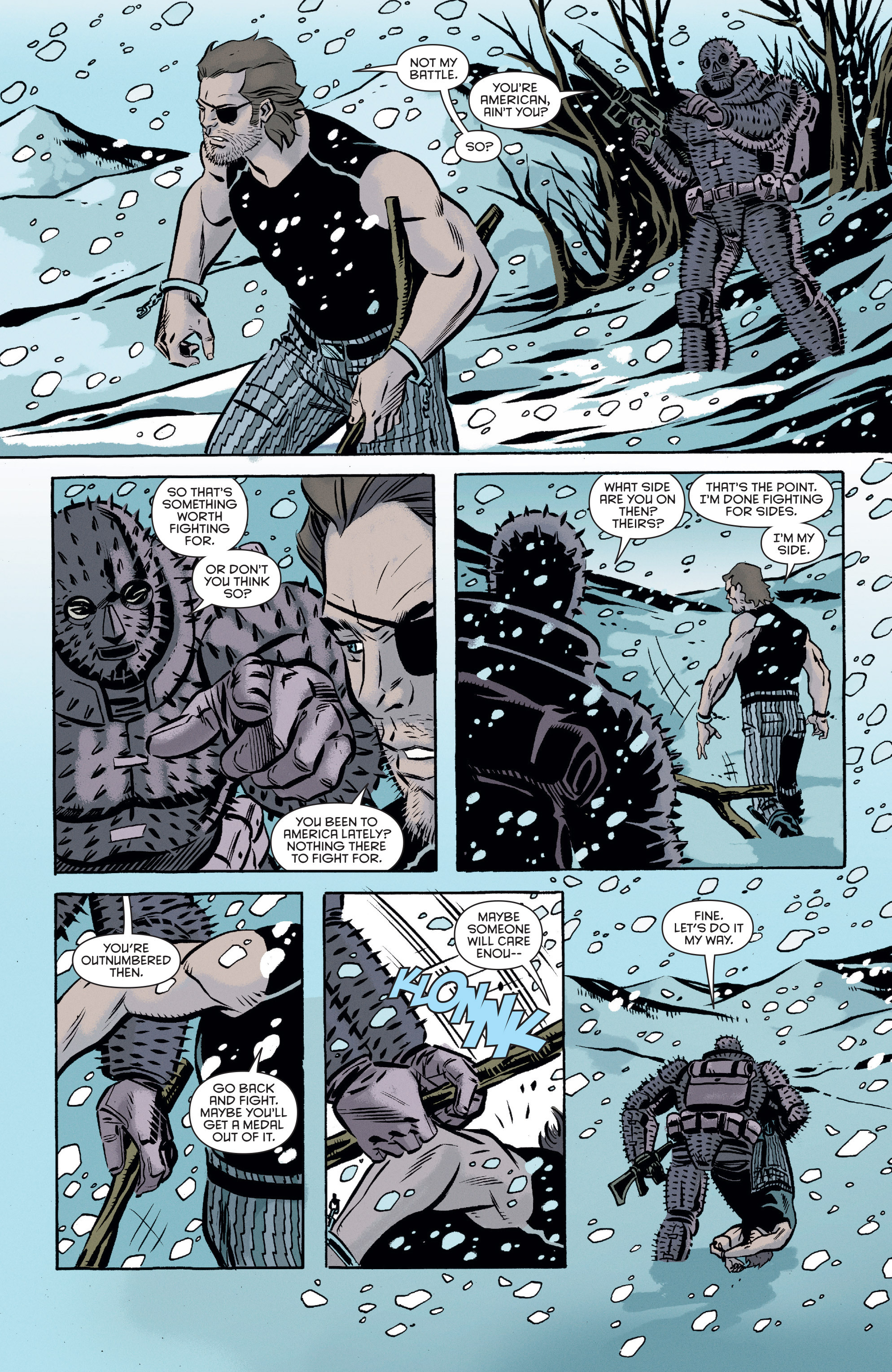 Read online Escape from New York comic -  Issue #5 - 8