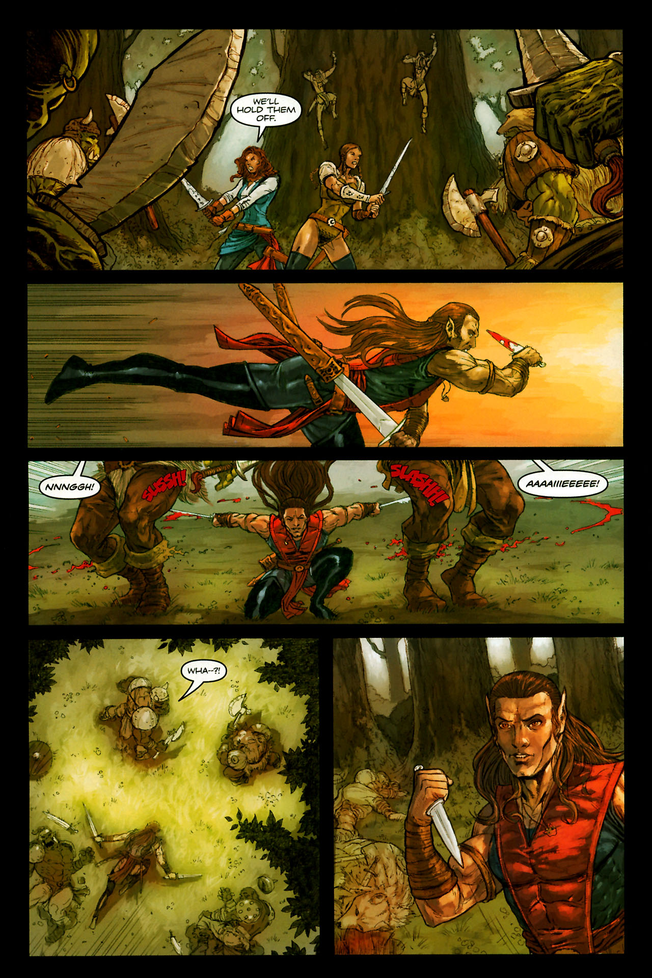 Read online The Worlds of Dungeons & Dragons comic -  Issue #7 - 8