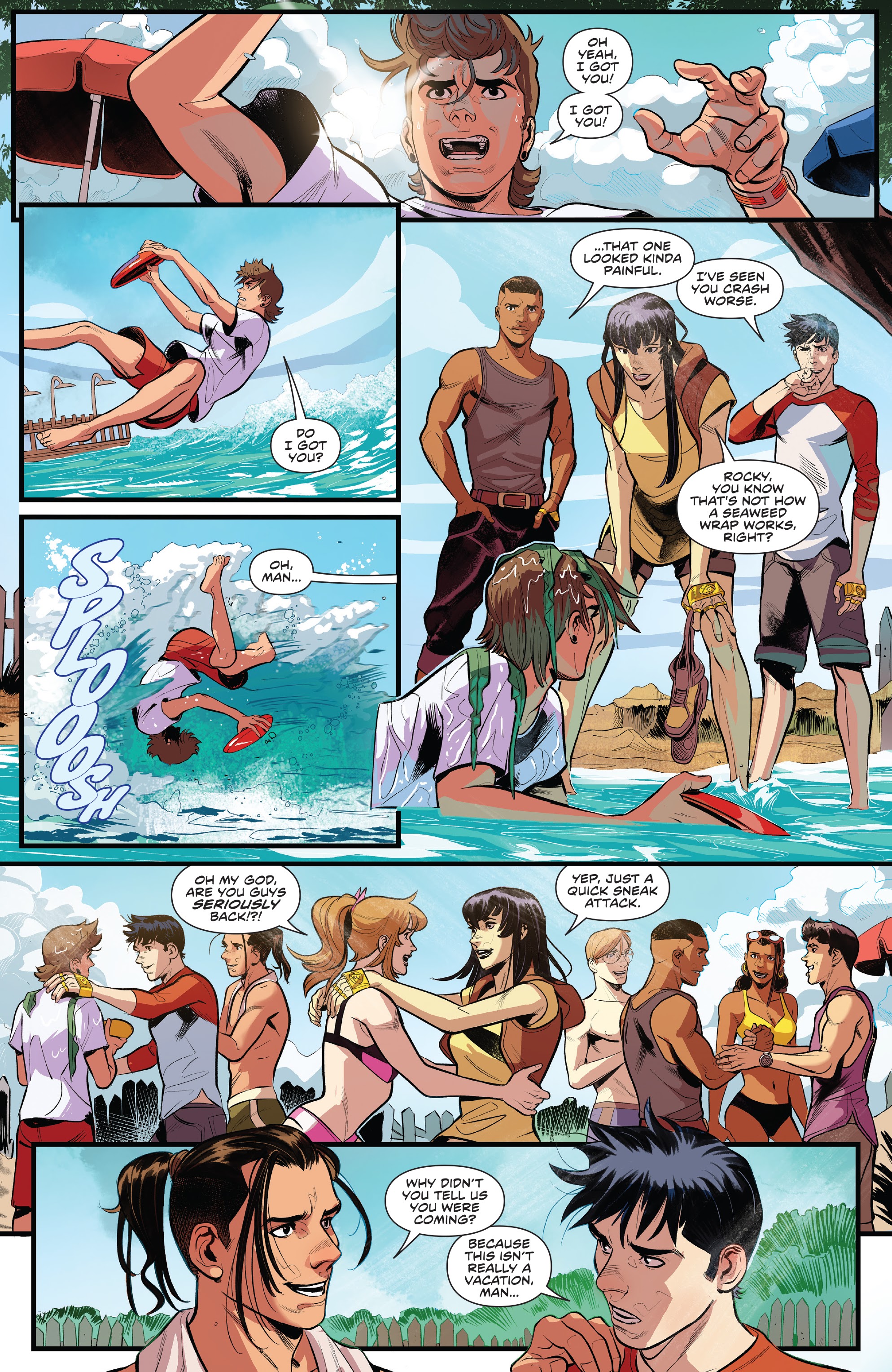 Read online Power Rangers comic -  Issue #1 - 7