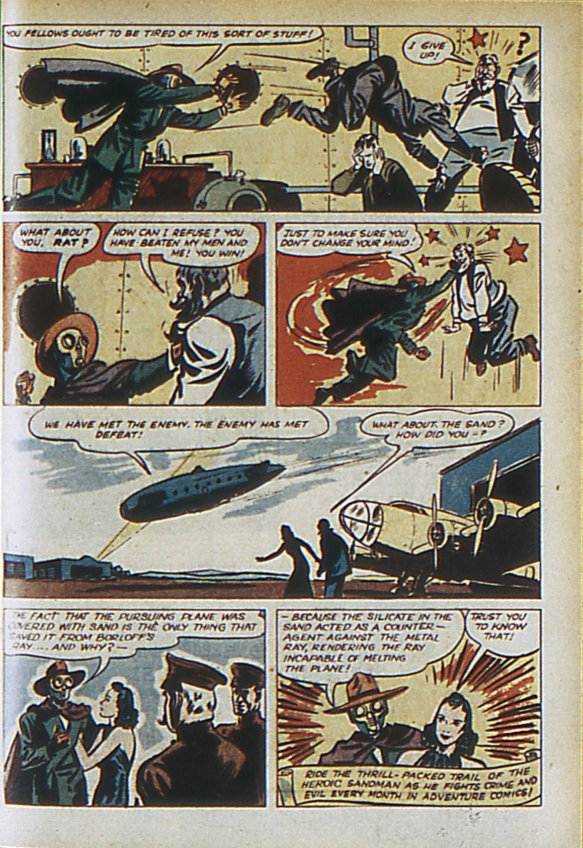 Read online Adventure Comics (1938) comic -  Issue #61 - 66