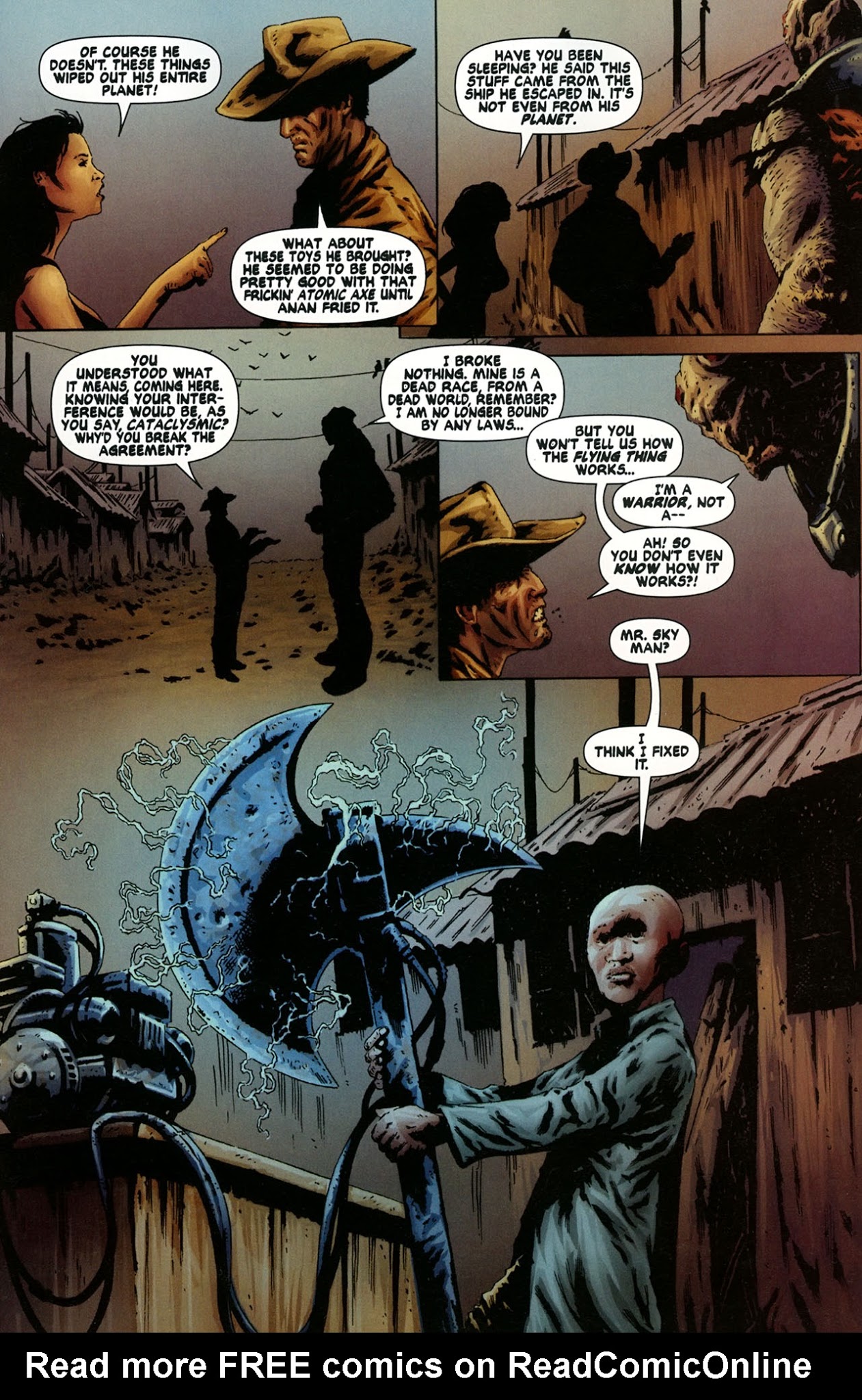 Read online Bad Planet comic -  Issue #5 - 21