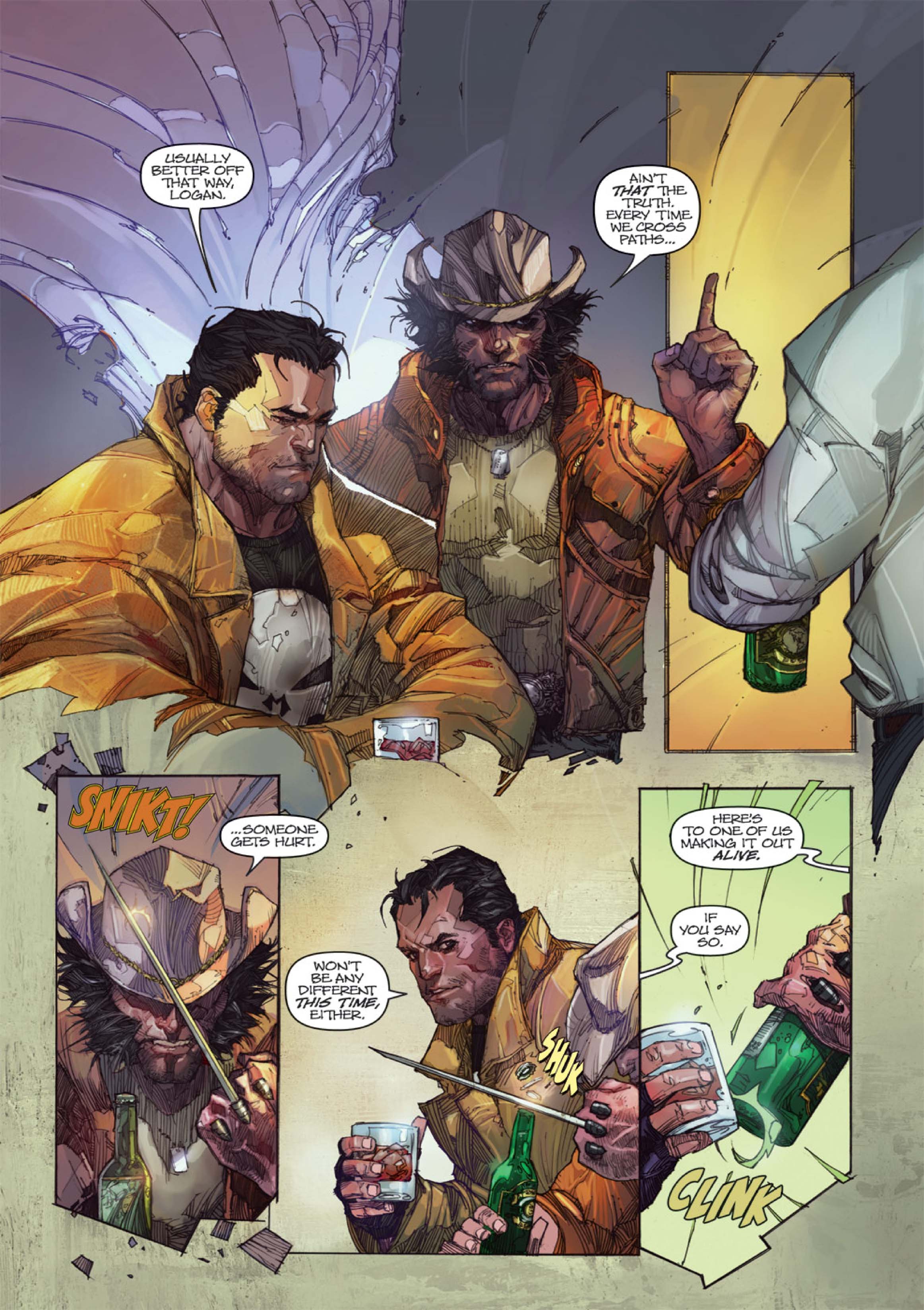 Read online Astonishing Tales: Wolverine/Punisher comic -  Issue #1 - 3