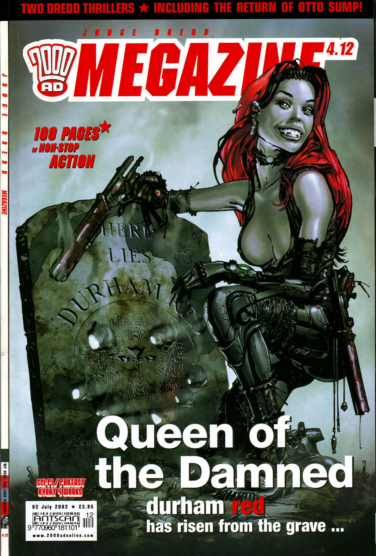 Read online Judge Dredd Megazine (vol. 4) comic -  Issue #12 - 1