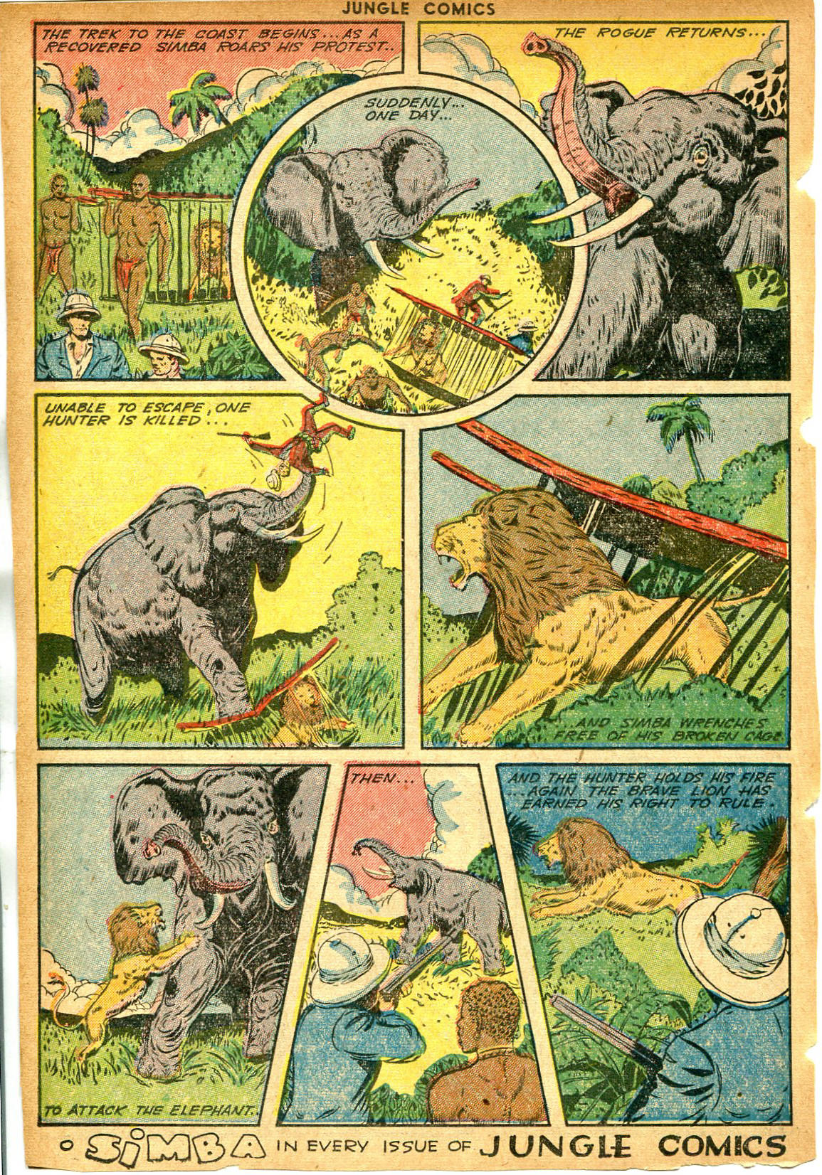 Read online Jungle Comics comic -  Issue #58 - 36