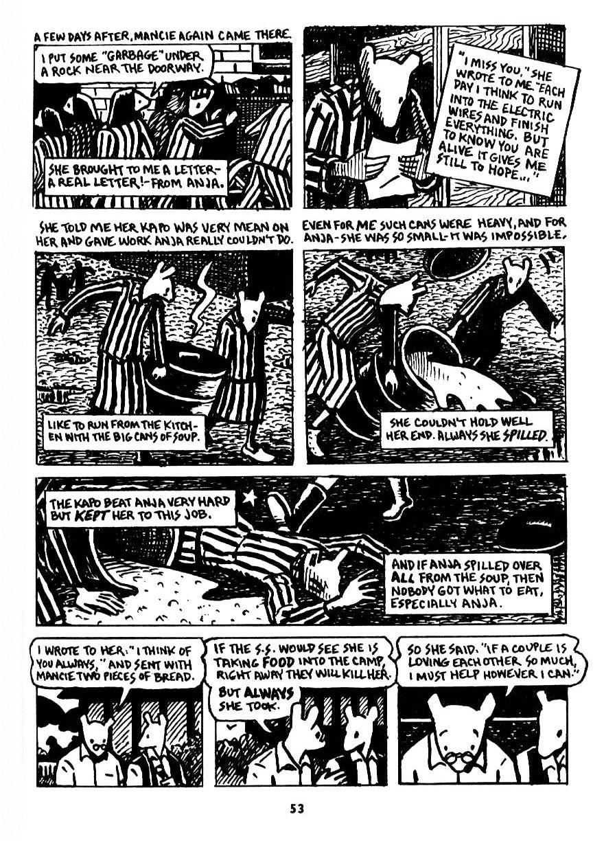 Read online Maus: A Survivor's Tale comic -  Issue # TPB 2 - 49