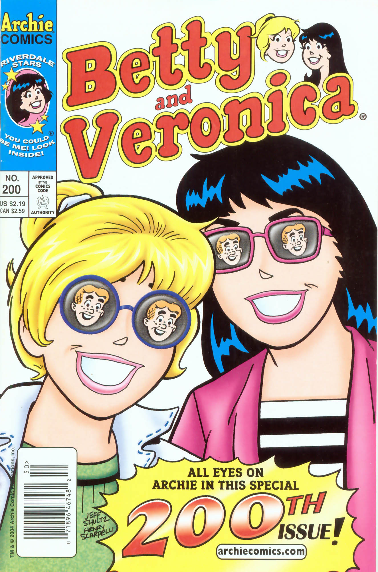 Read online Betty and Veronica (1987) comic -  Issue #200 - 1