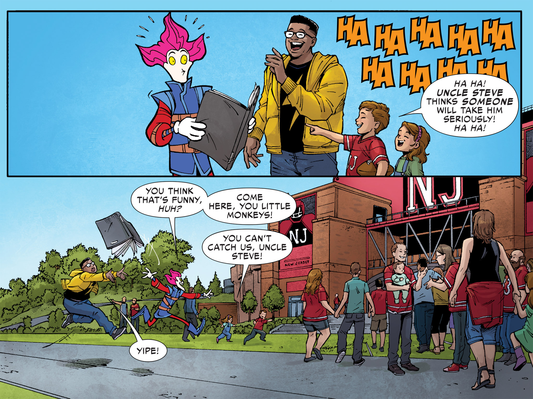 Read online Slapstick Infinite Comic comic -  Issue #1 - 83