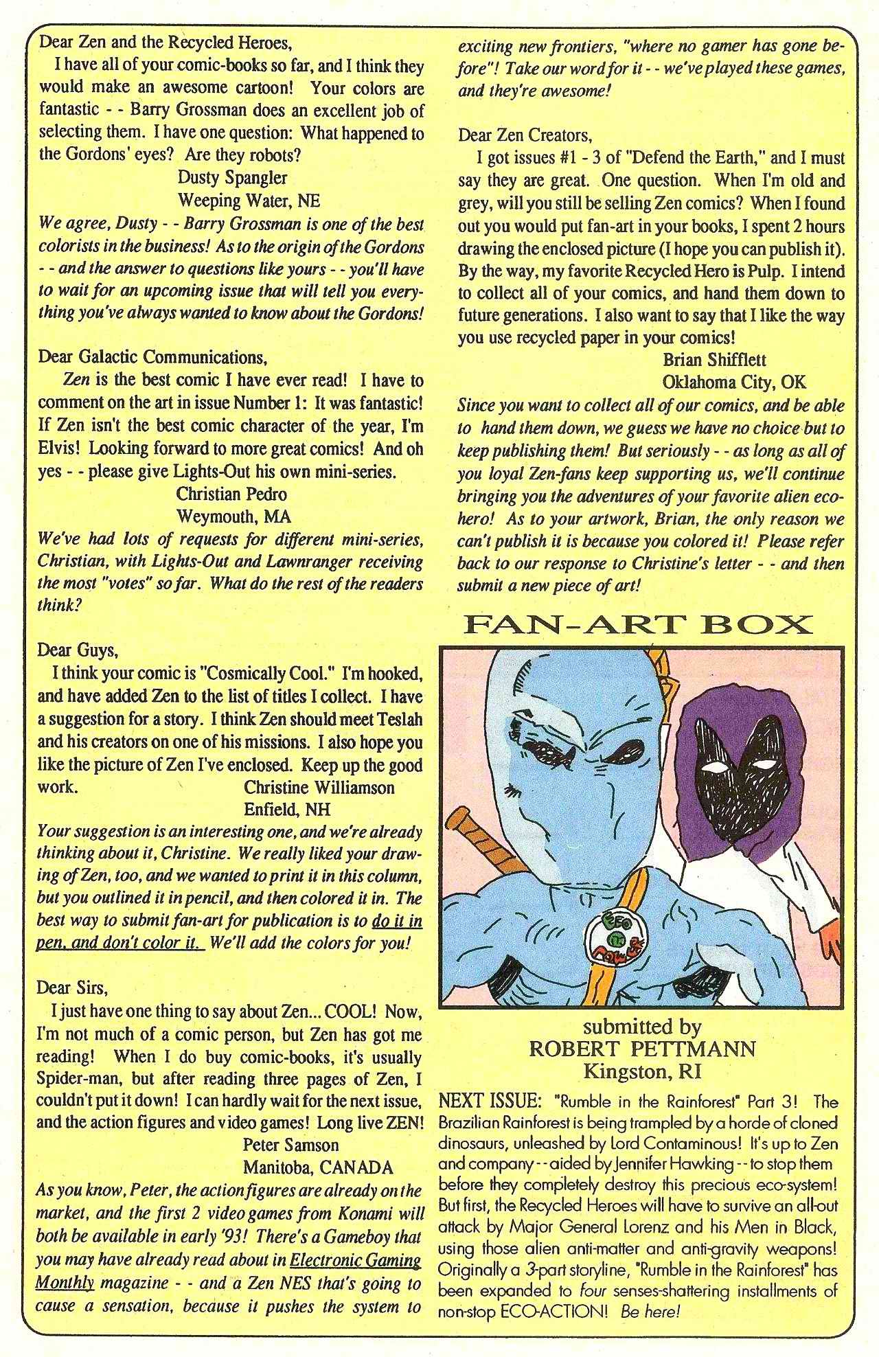 Read online Zen Intergalactic Ninja (1992) comic -  Issue #3 - 32