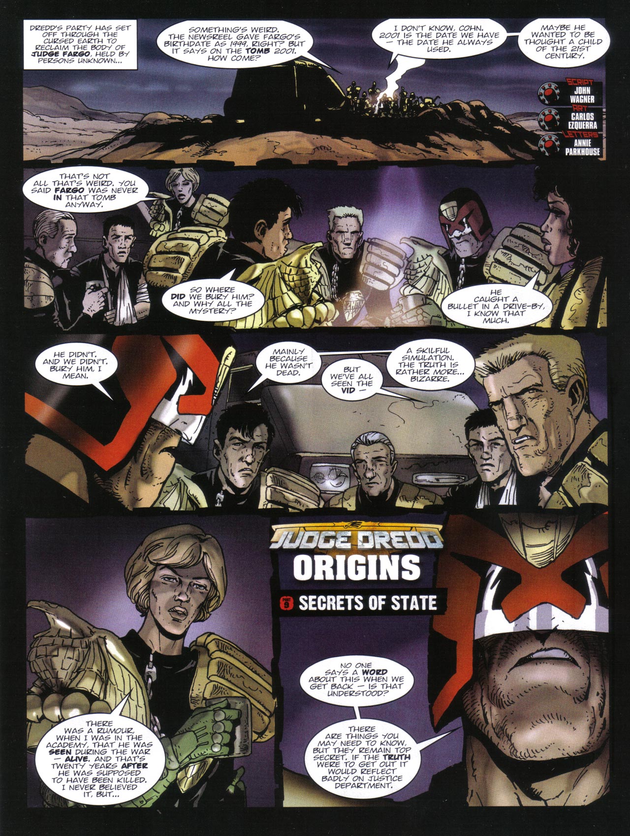 Read online Judge Dredd Origins comic -  Issue # TPB - 50