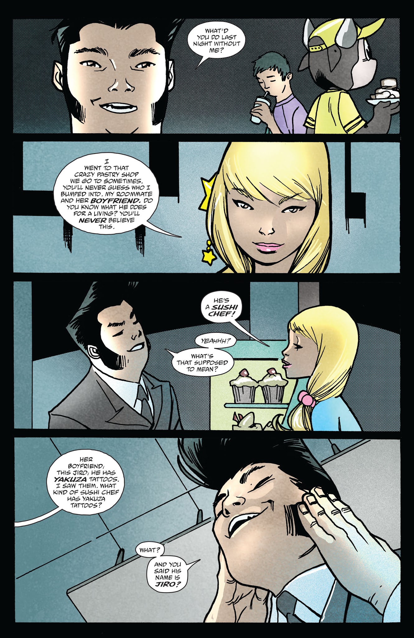 Read online Get Jiro!: Blood & Sushi comic -  Issue # TPB - 78