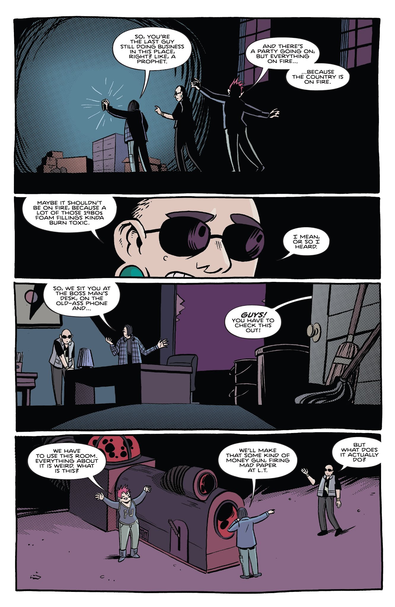 Read online By Night comic -  Issue #6 - 19