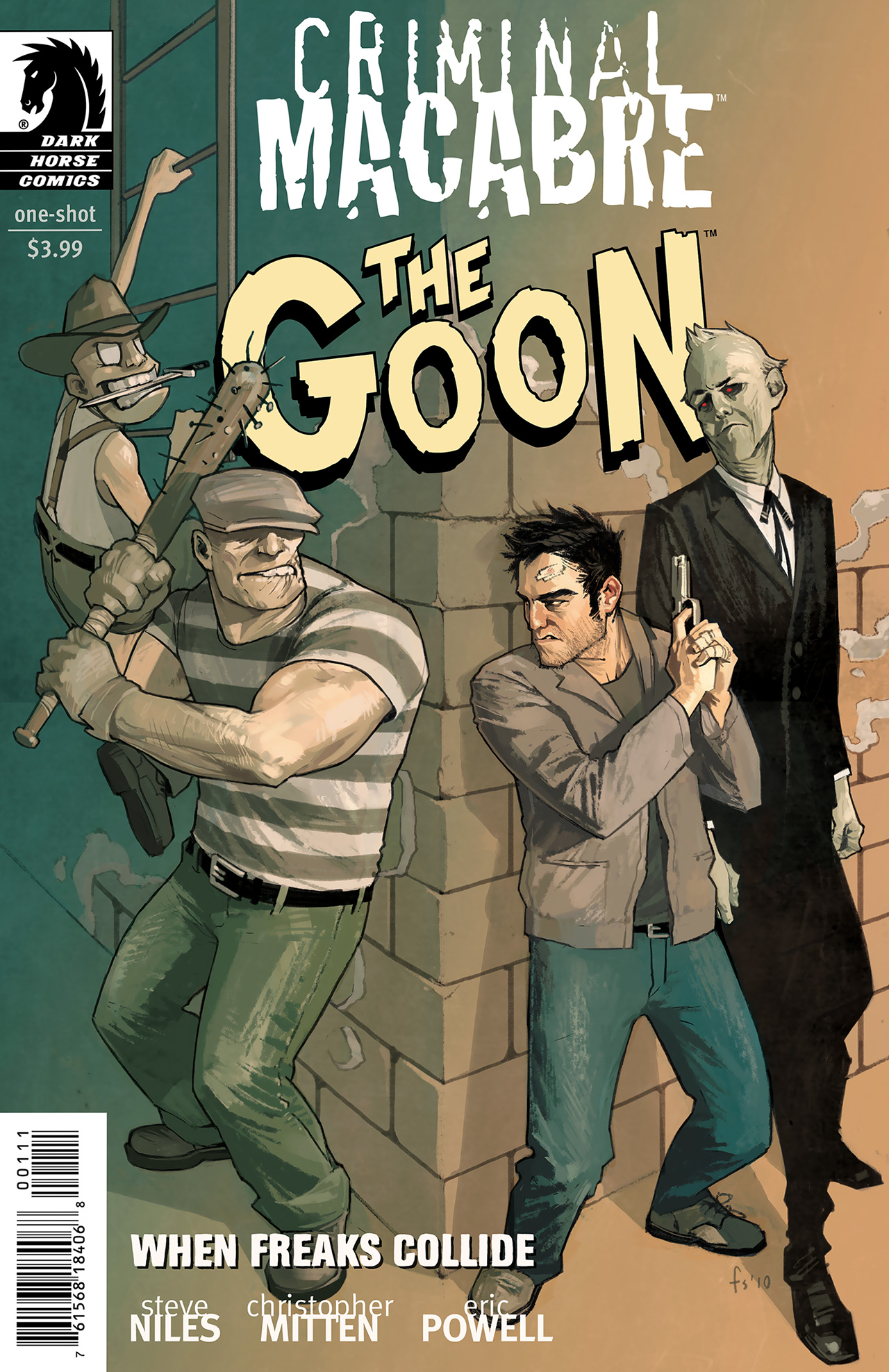 Read online Criminal Macabre/The Goon: When Freaks Collide comic -  Issue # Full - 1