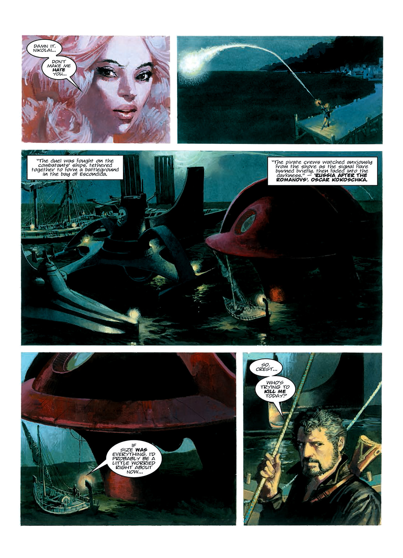 Read online Nikolai Dante comic -  Issue # TPB 7 - 68