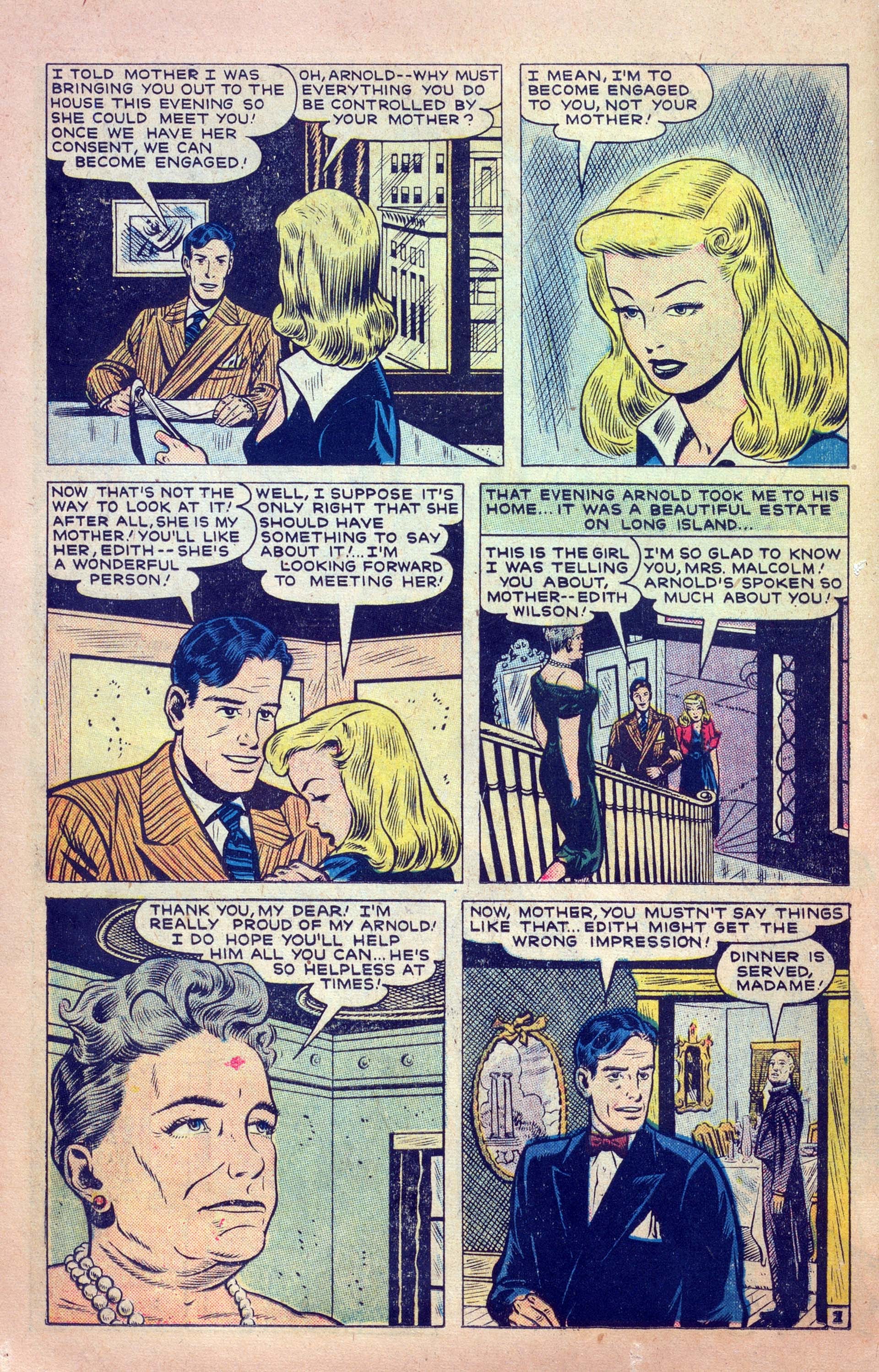 Read online My Love (1949) comic -  Issue #4 - 14