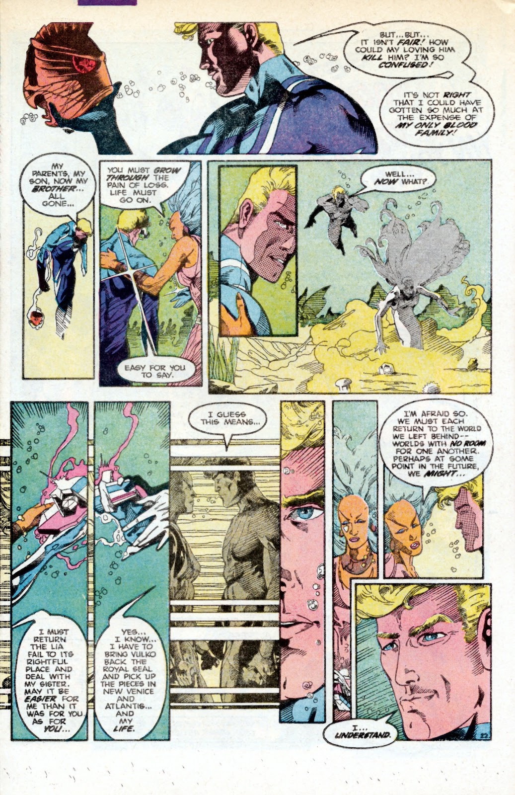 Aquaman (1986) Issue #4 #4 - English 27