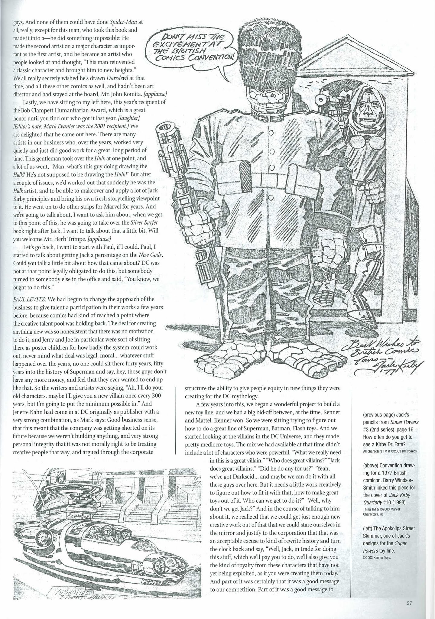 Read online The Jack Kirby Collector comic -  Issue #39 - 59