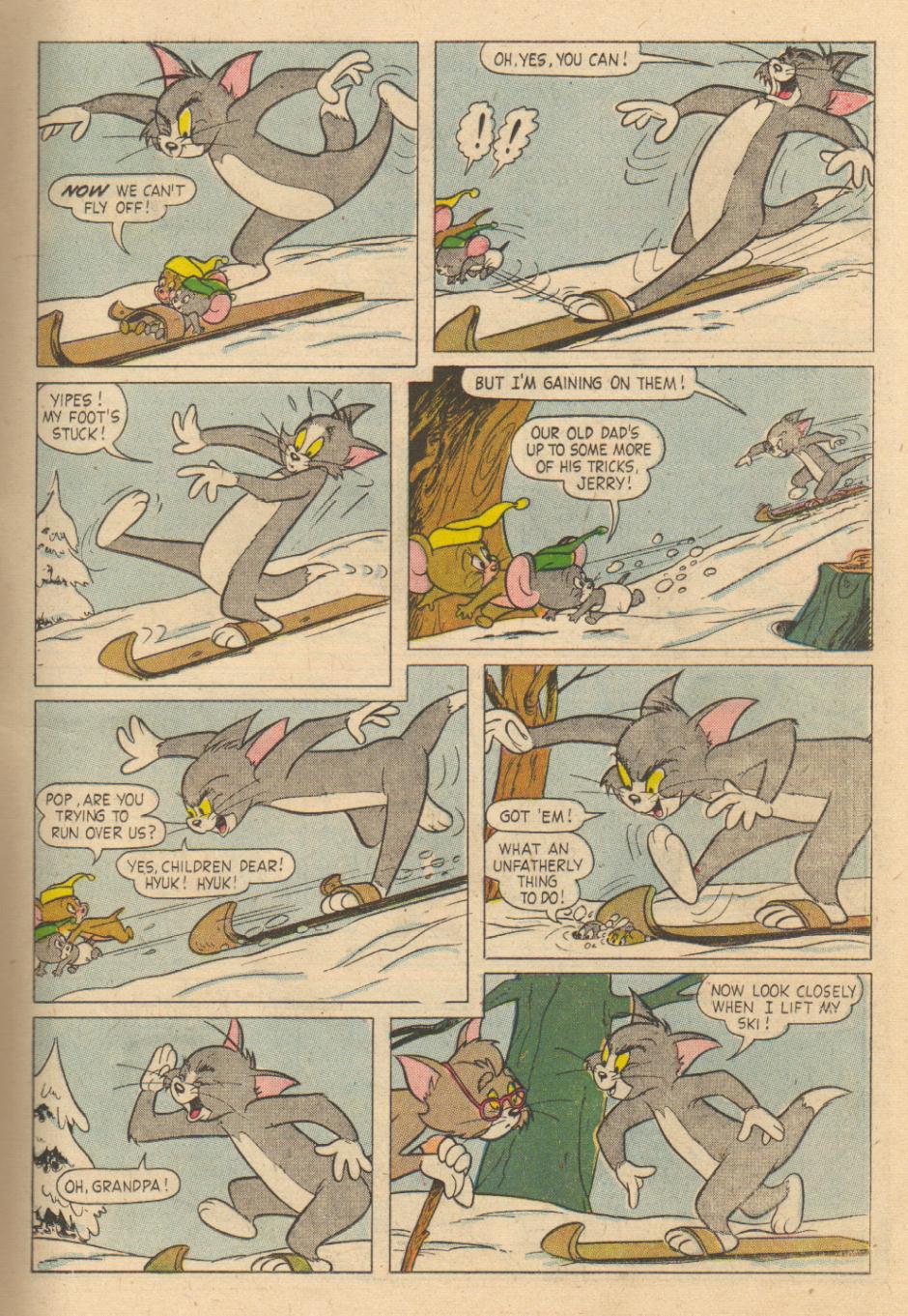 Read online M.G.M.'s Tom and Jerry's Winter Fun comic -  Issue #7 - 11