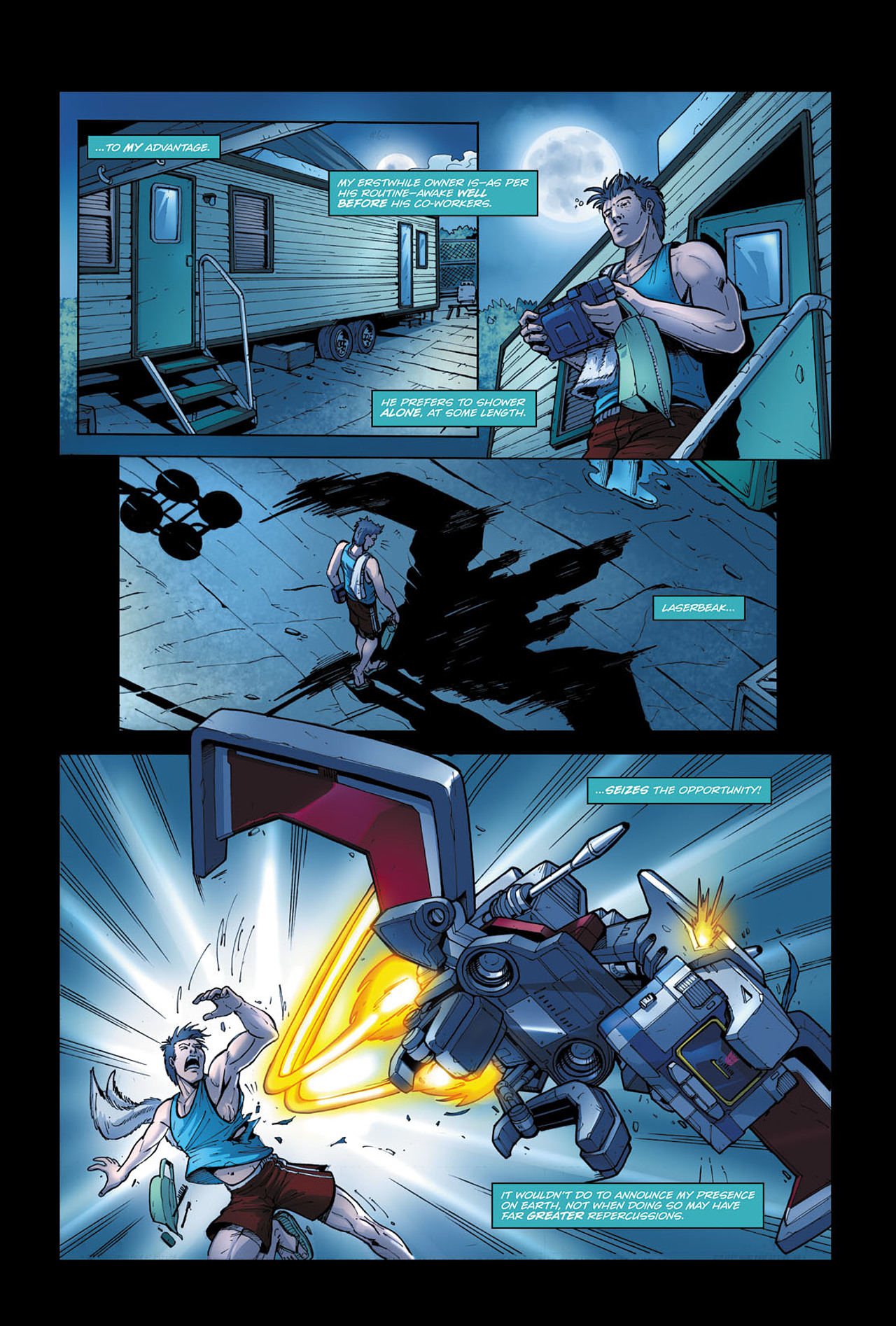 Read online Transformers Spotlight: Soundwave comic -  Issue # Full - 13