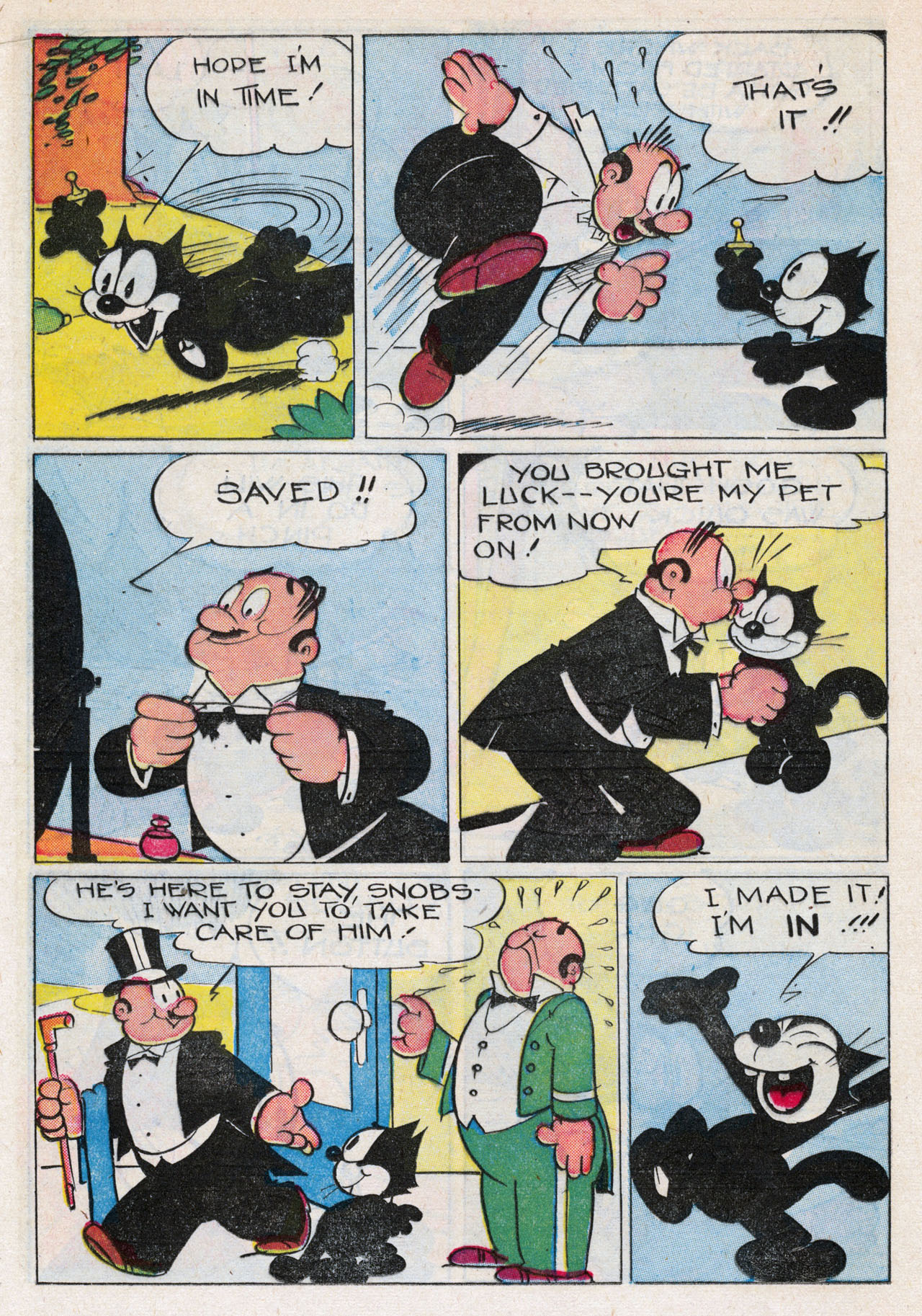 Read online Felix the Cat (1948) comic -  Issue #8 - 24