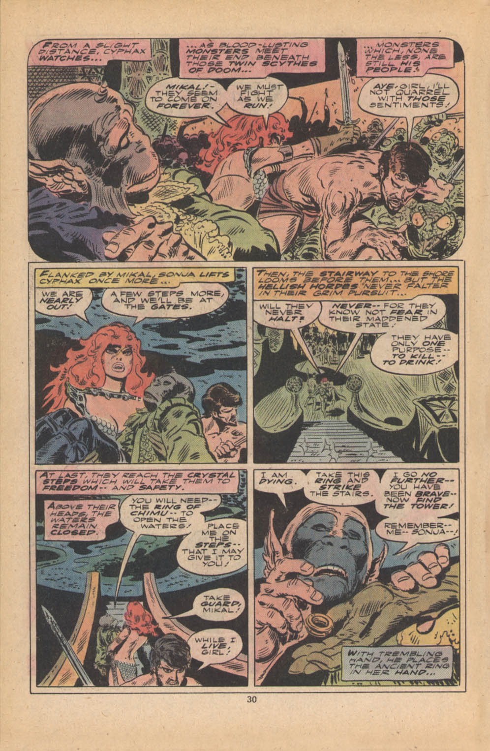 Red Sonja (1977) Issue #4 #4 - English 17