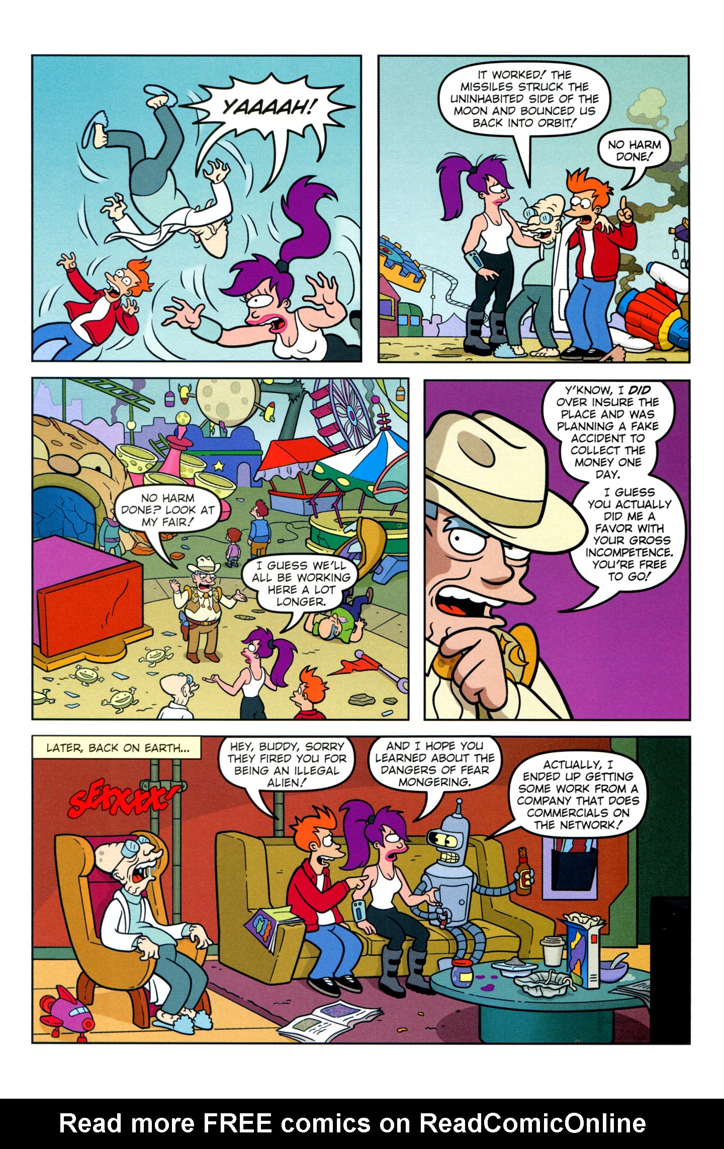 Read online Futurama Comics comic -  Issue #60 - 22