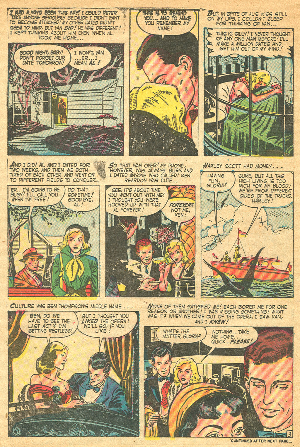 Read online Love Romances comic -  Issue #31 - 12