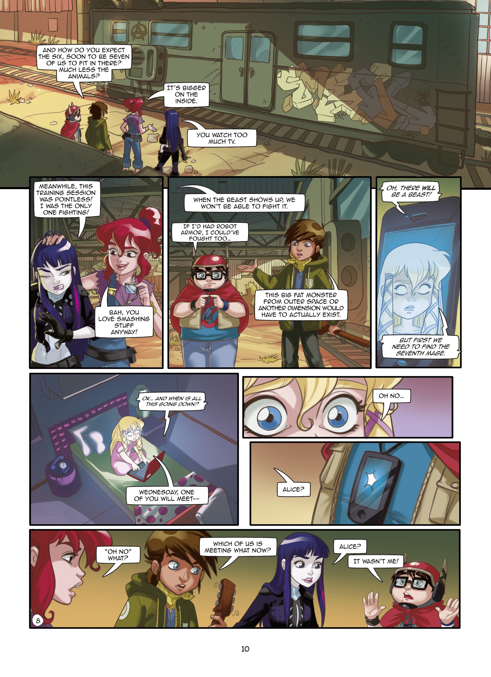 Read online Magic 7 comic -  Issue #3 - 11