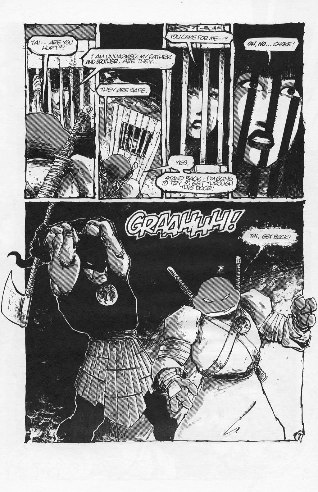 Read online Teenage Mutant Ninja Turtles (1984) comic -  Issue #17 - 19